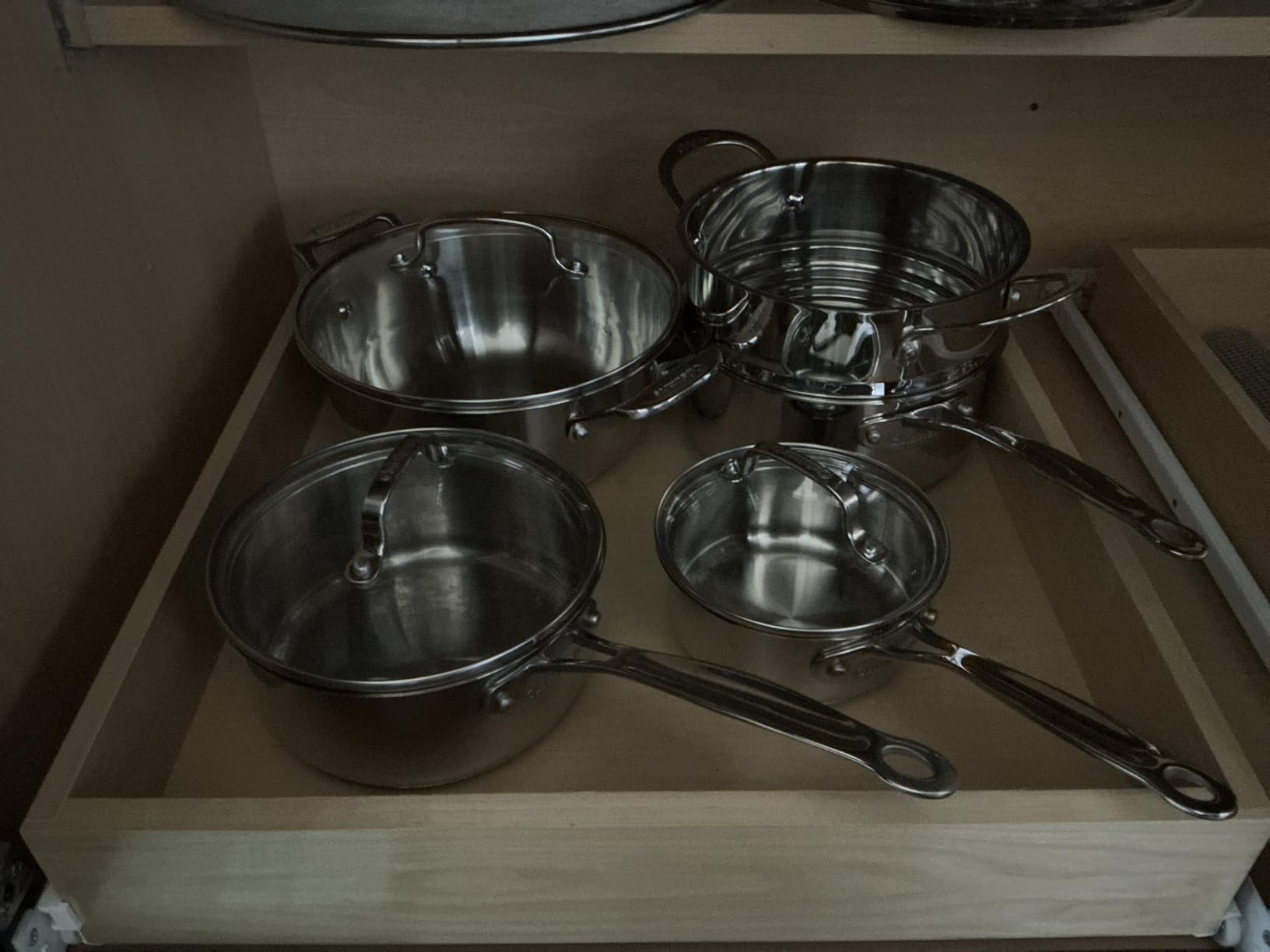 Cuisinart 17-Piece Stainless Steel Cookware Set, Chef's Classic Steel Collection with Pure Aluminum Core for Quick and Even Heat, Cool Grip Handles, Dishwasher Safe customer photo 2