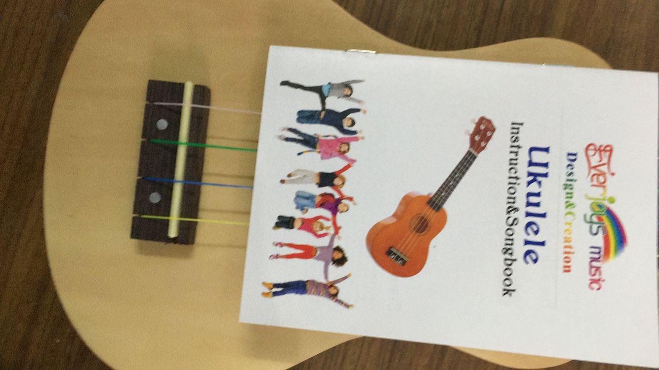 Everjoys Soprano Ukulele Beginner Kit 21 Inch w/Free Online Lesson Gig Bag Tuner Picks Strap, Fast to Learn (Rainbow String) customer photo 2