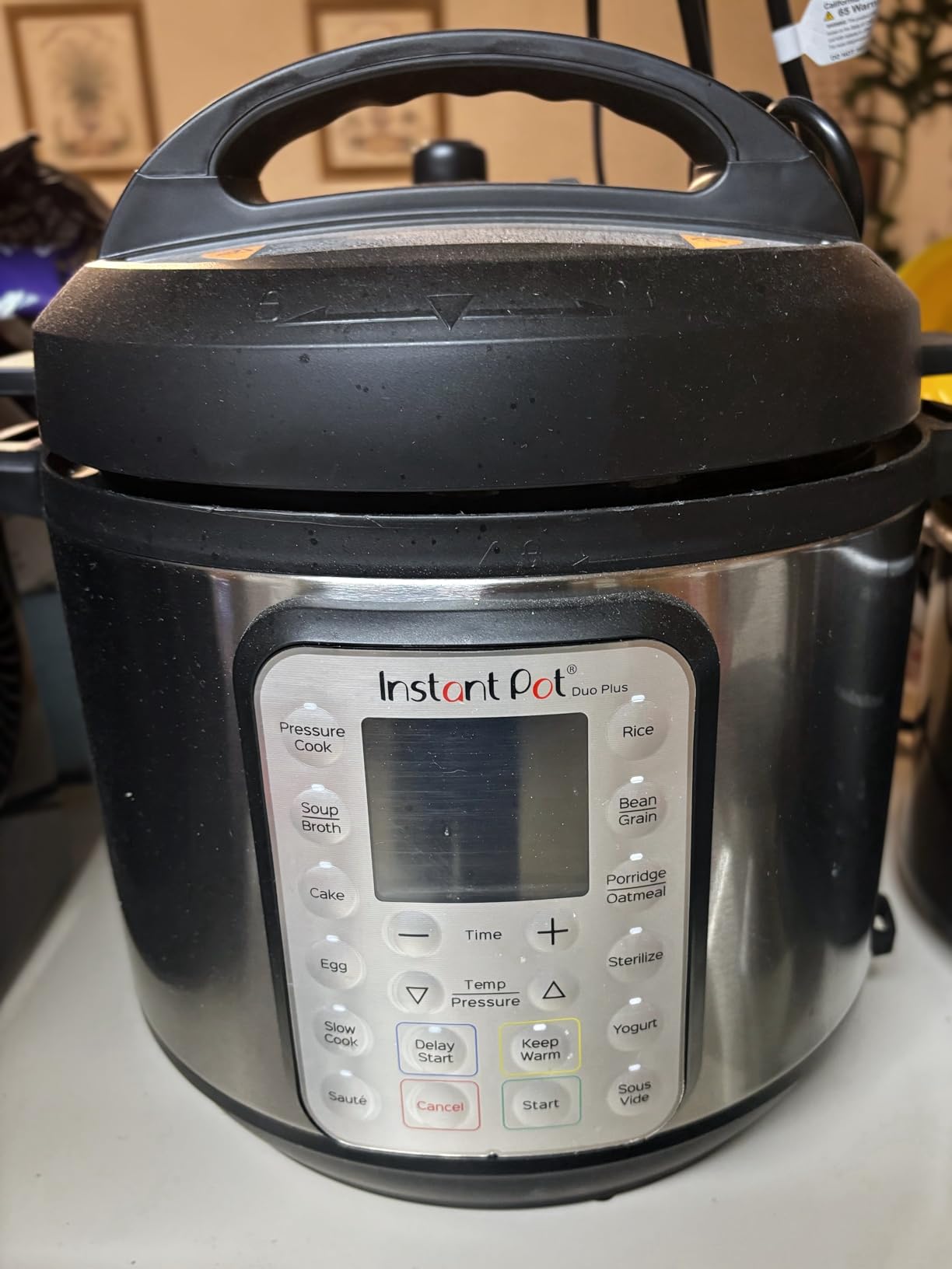 Instant Pot Duo Plus 6 Qt 9-in-1 Electric Pressure Cooker, Stainless Steel customer photo 1