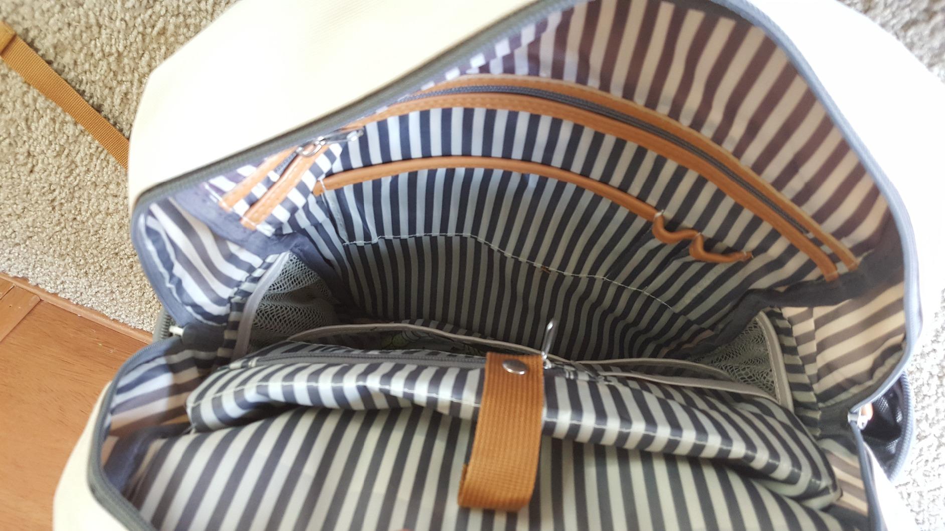 Parker Baby Co. Birch Diaper Backpack - Classic Diaper Bag for Baby Boys and Girls, Changing Pad Included, Multiple Color Options, Rustic & Modern Canvas Diaper Nappy Backpack, Functional Bag for Newborn Essentials customer photo 1