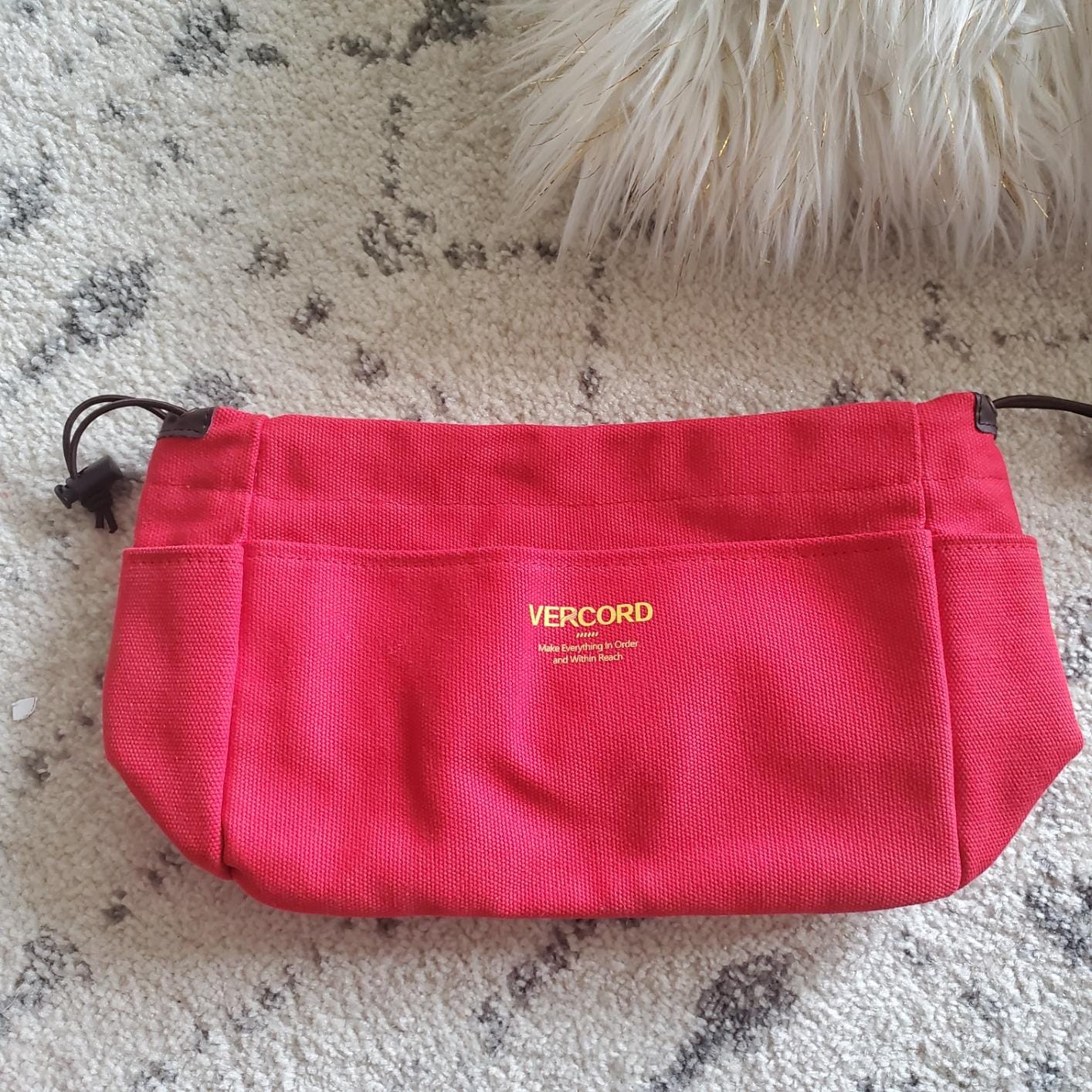 Vercord Canvas Handbag Organizers, Sturdy Purse Insert Organizer Bag in Bag, 10 Pockets customer photo 1