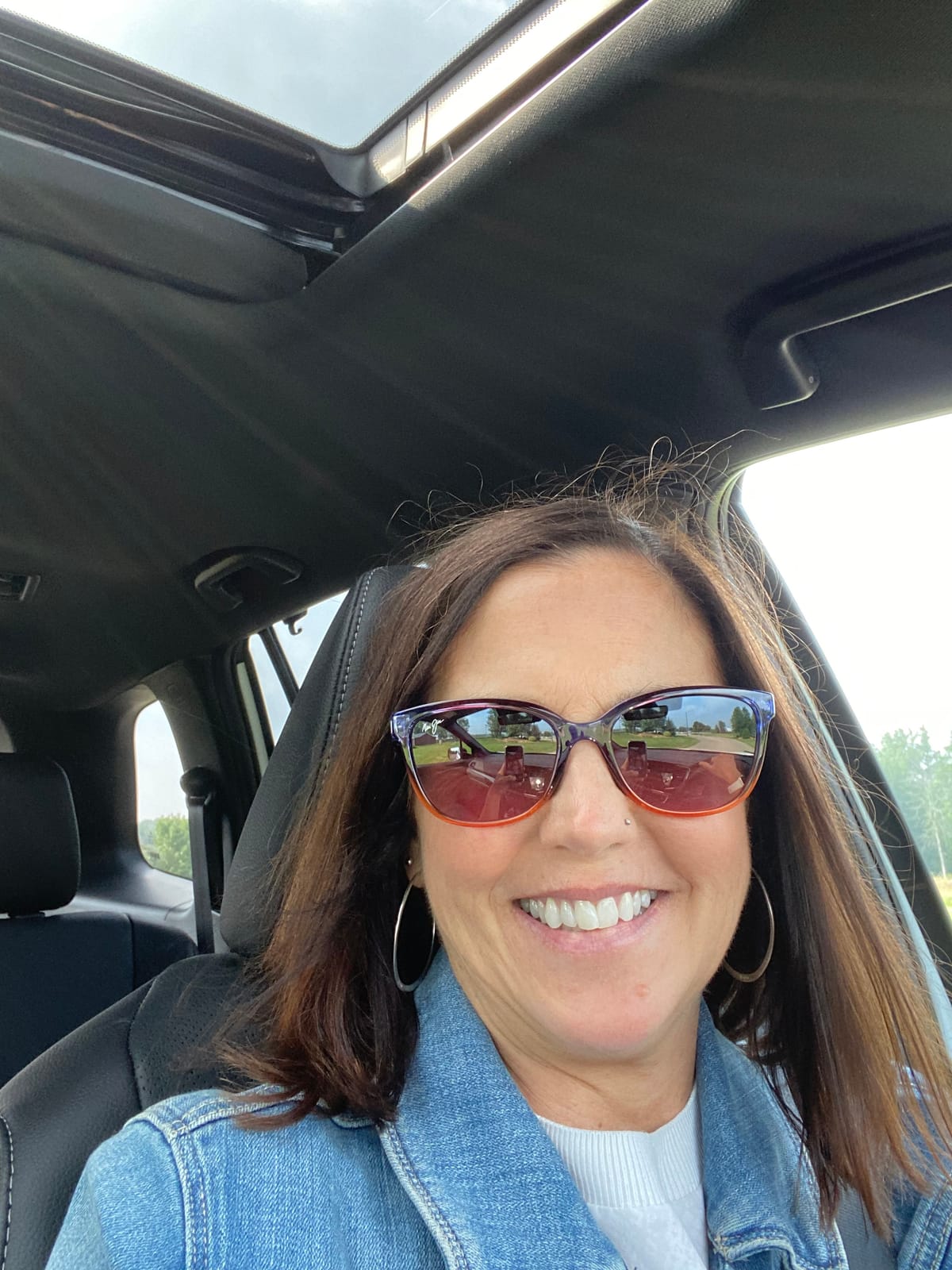 Maui Jim Polarized Women's Honi Cat Eye Sunglasses customer photo 2