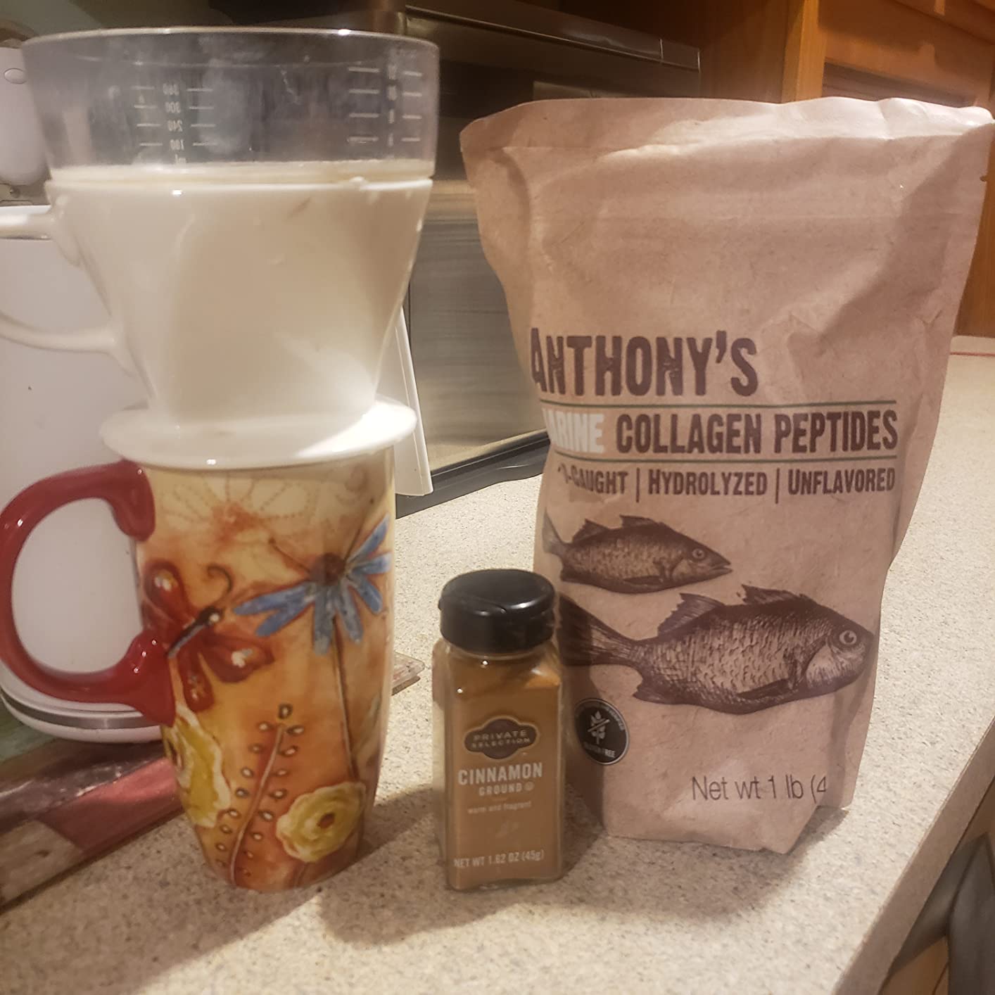Anthony's Hydrolyzed Marine Collagen Peptides, 1 lb, Gluten-Free, Paleo and Keto Friendly, Unflavored customer photo 2