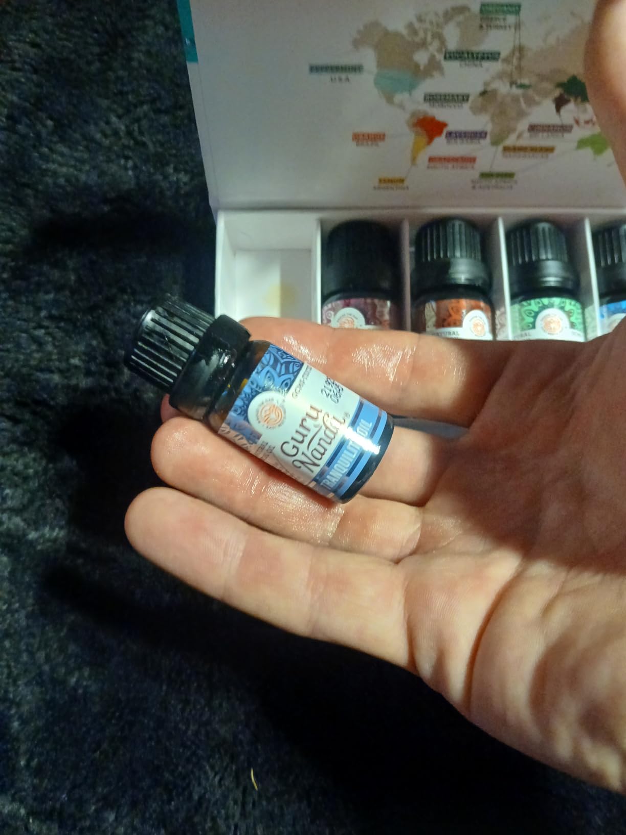 GuruNanda Essential Oil Blends - 6 Pack (10mL Each), Breathe Easy, Tranquility, Relaxation, Harmony, Calming Sleep & Thrive, Natural Aromatherapy Oils for Diffuser, Wellness & DIY customer photo 2