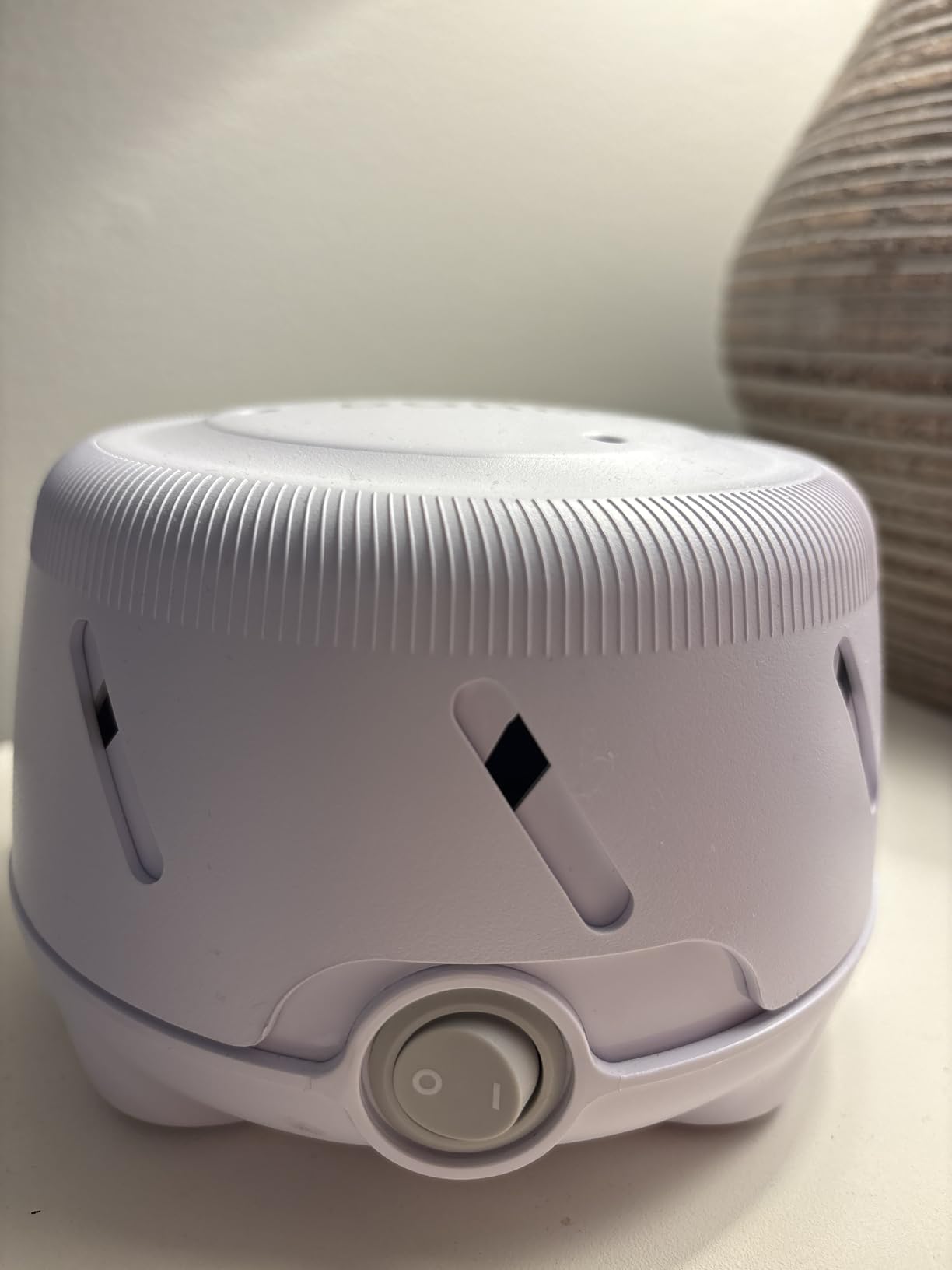 Yogasleep Dohm Uno White Noise Sound Machine, Real Fan Inside for Non-Looping White Noise, Sleep Aid, Office Privacy & Meditation for Adults & Baby, Registry Gift (White) customer photo 2