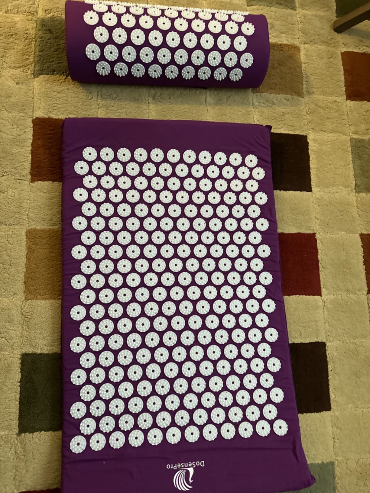 Acupressure Mat & Pillow Set, 4-in-1, 29