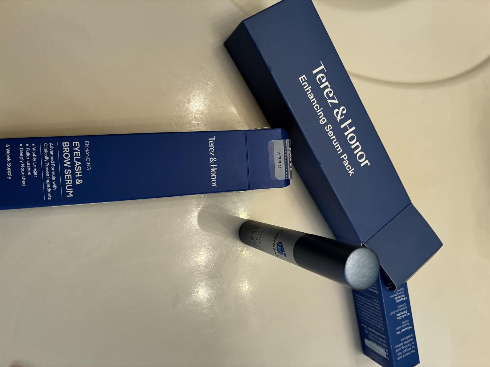 Advanced Eyelash Serum for Thicker, Longer Eyelashes and Eyebrows - Grow Luscious Lashes with Brow Enhancer (3mL) customer photo 2