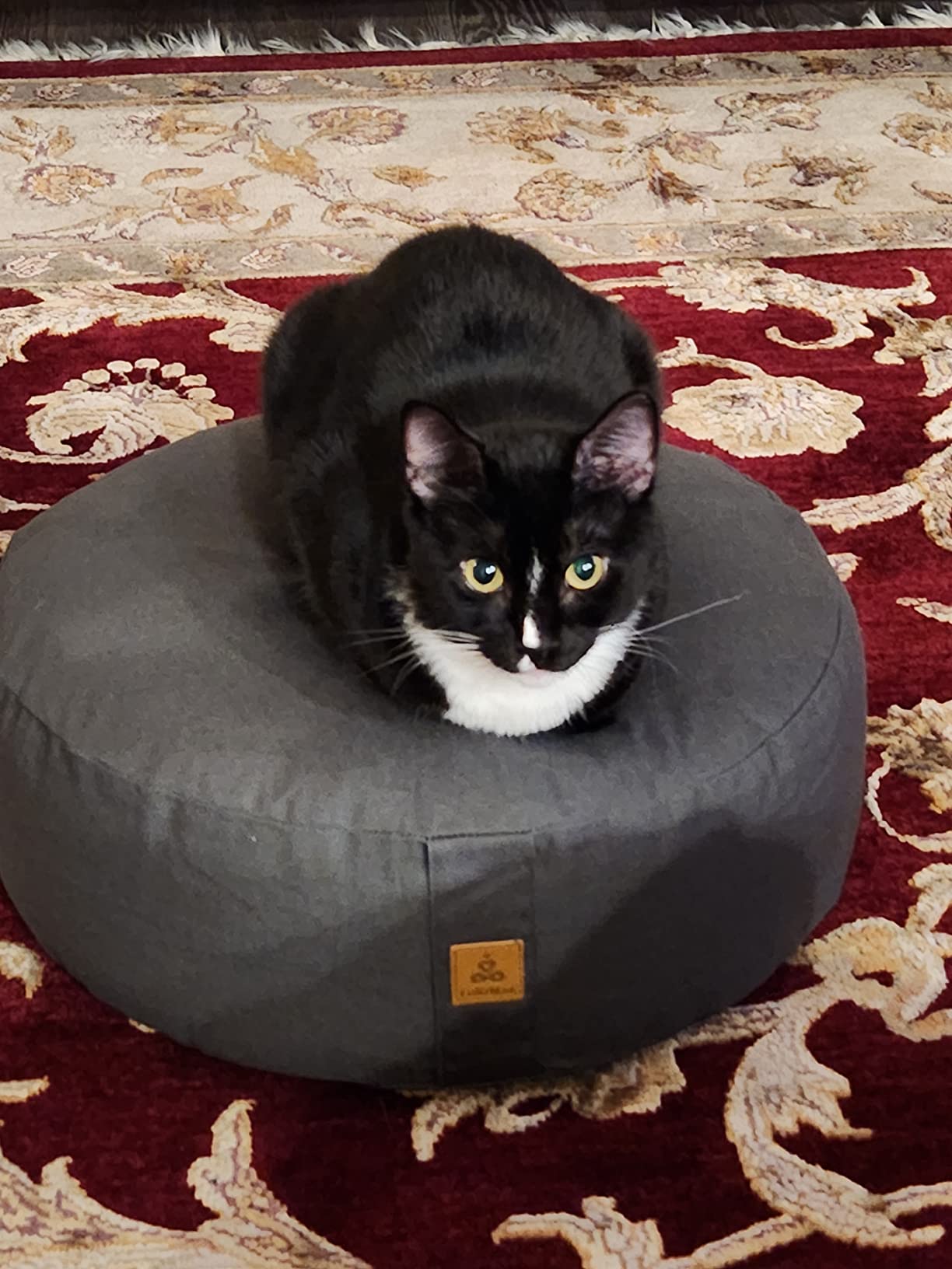 Zafu Buckwheat Meditation Cushion,D=13