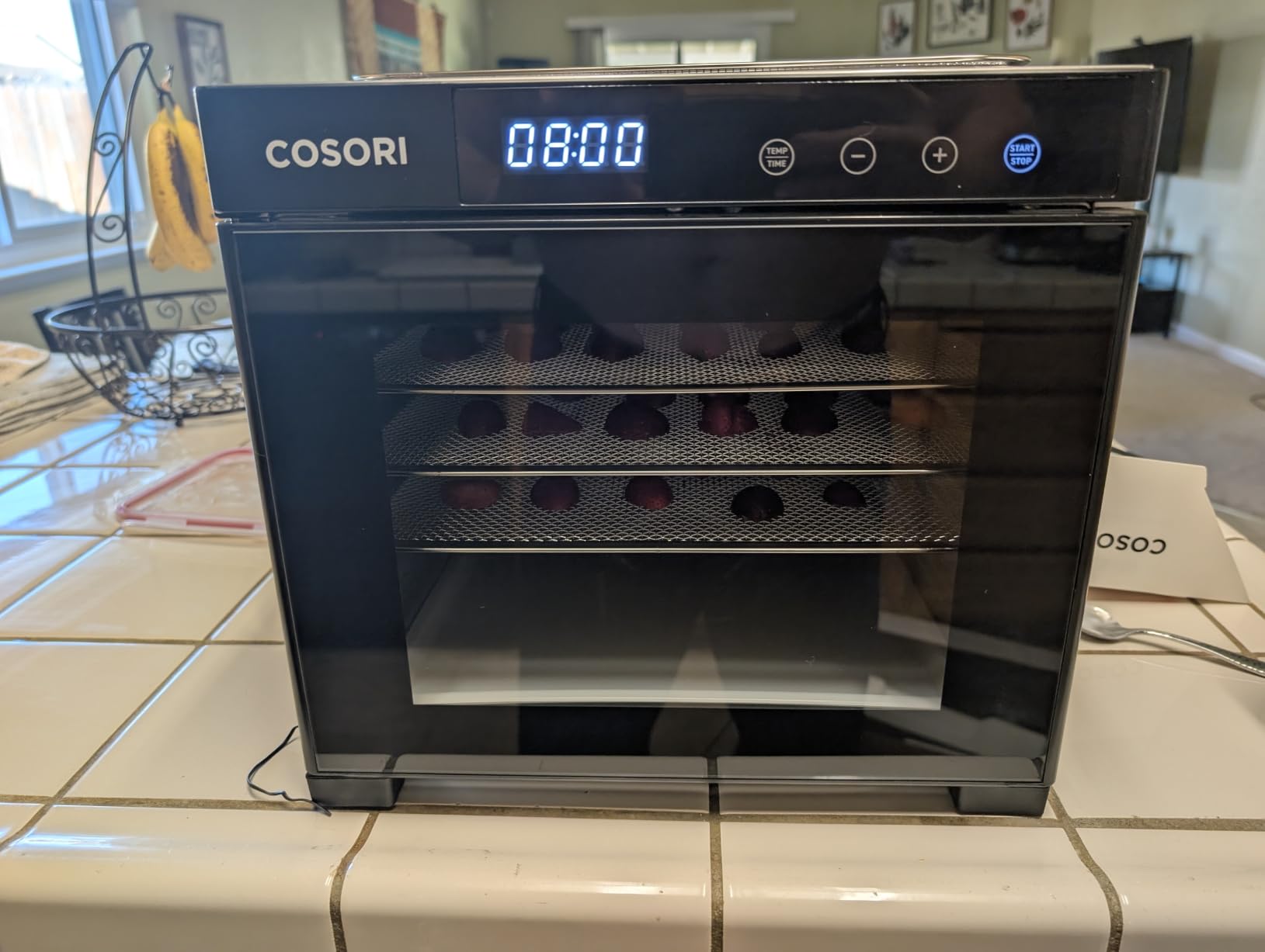 Cosori Food Dehydrator, 6 Stainless Steel Trays with 6.5 ft² Drying Space customer photo 2