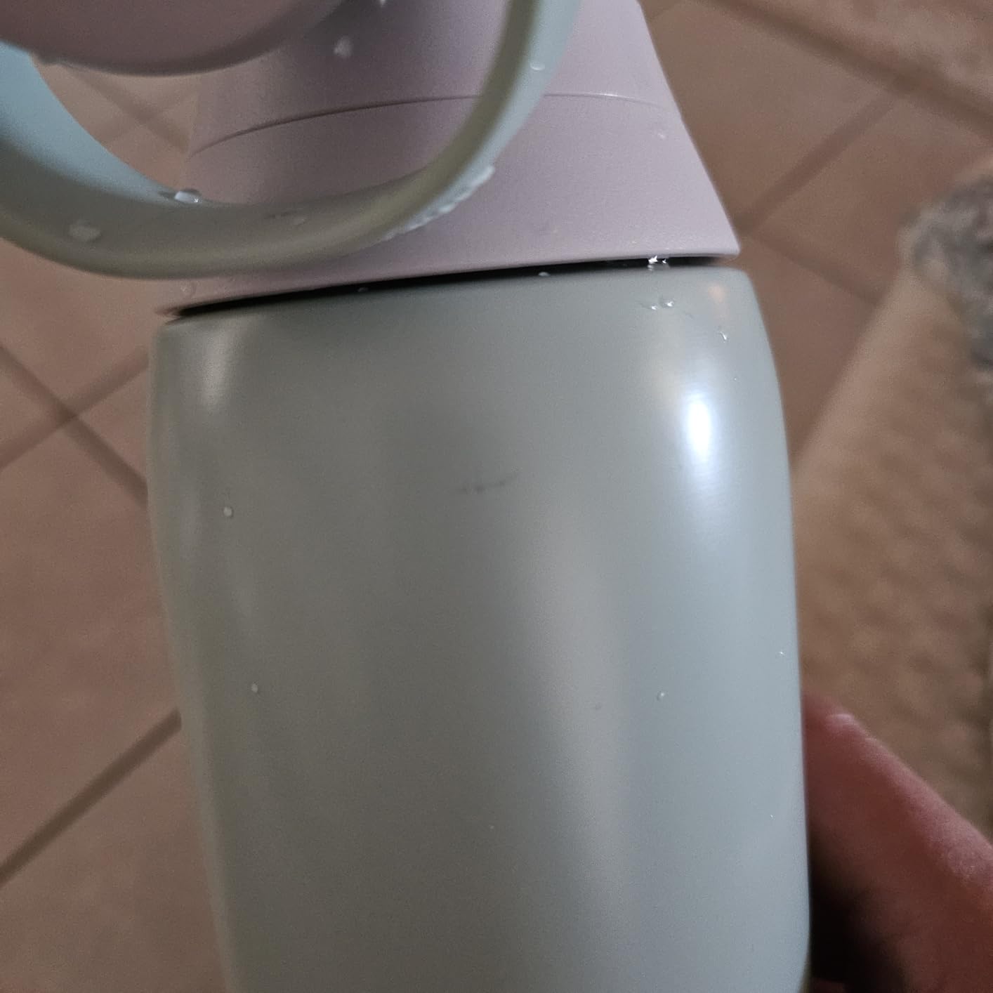Brita Stainless Steel Premium Filtering Water Bottle, BPA-Free, Reusable, Insulated, Replaces 300 Plastic Water Bottles, Filter Lasts 2 Months or 40 Gallons, Includes 1 Filter, Glacier - 20 oz customer photo 1