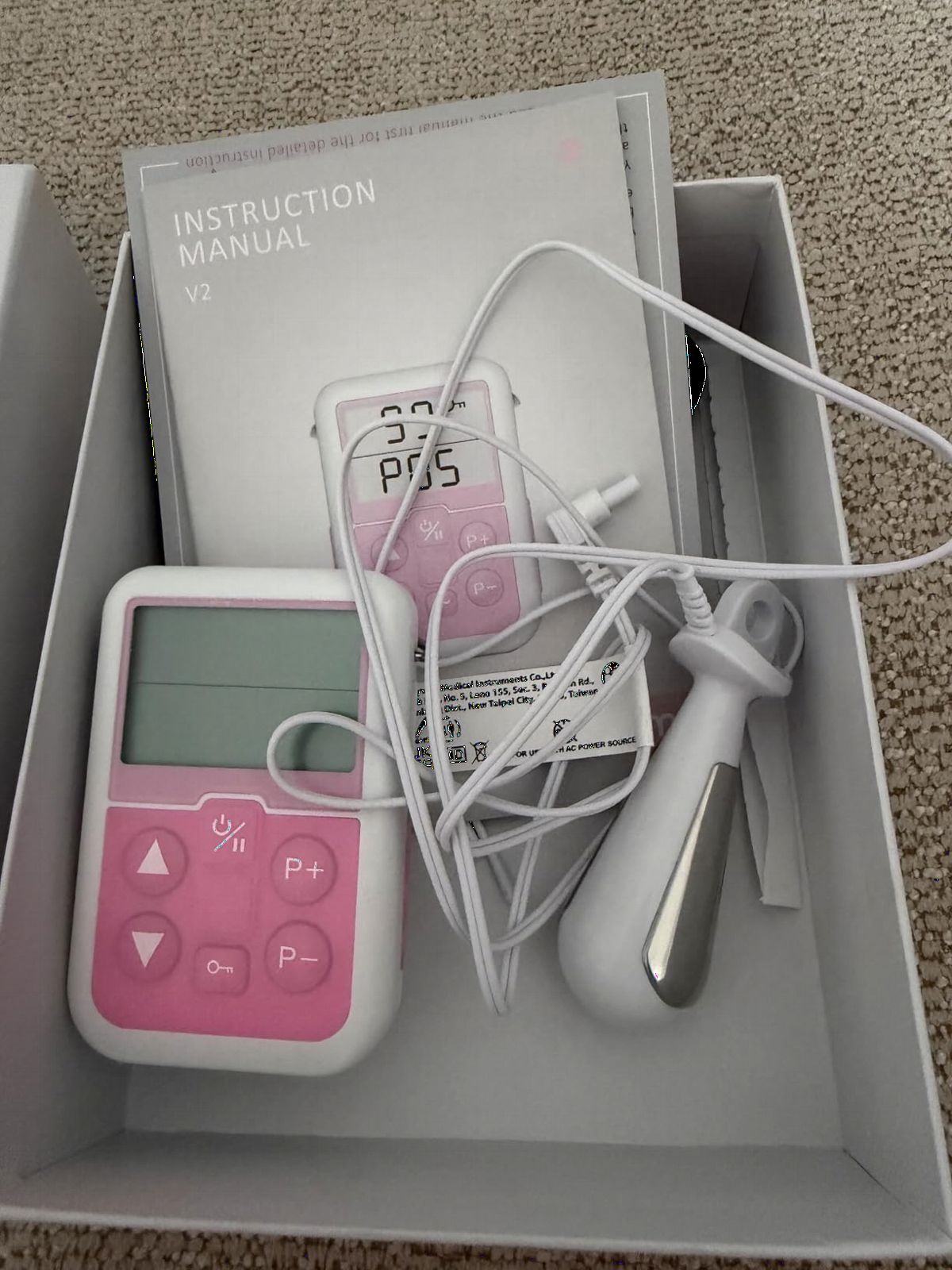 Everyway Incontinence Stimulation System - iStim V2 Kegel Exerciser - Electrical Muscle Stimulator for Pelvic Floor Muscle Rehabilitation and Urinary Incontinence in Women customer photo 2
