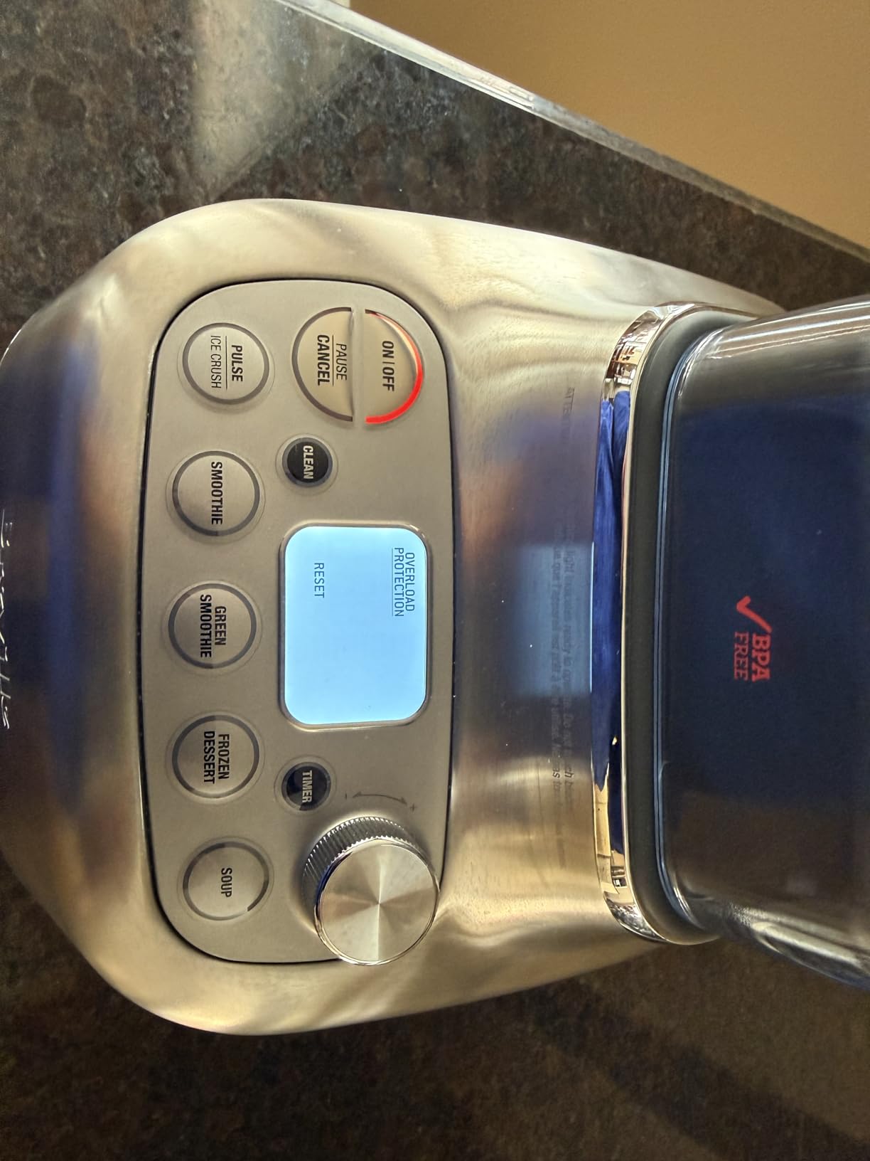 Breville BBL920BSS Super Q Home Blender, Brushed Stainless Steel customer photo 1