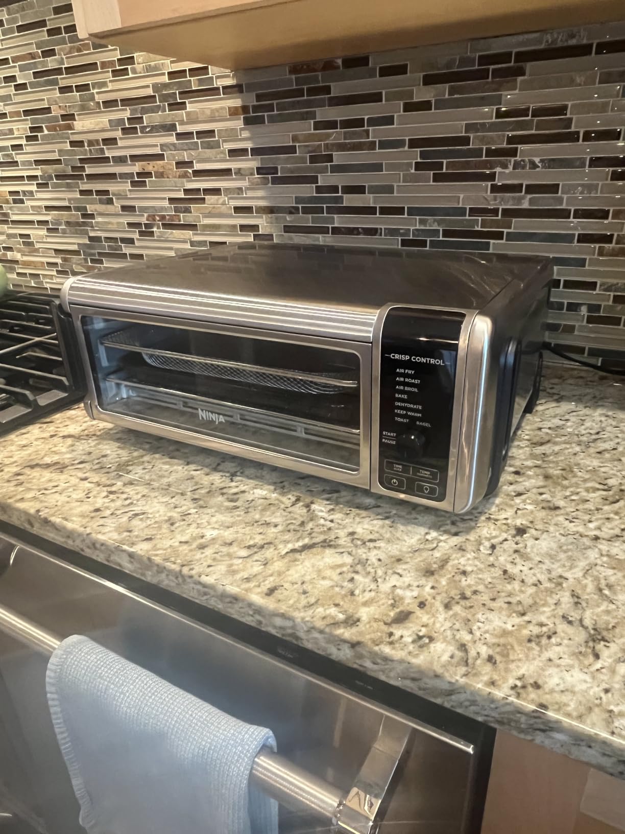 Ninja Digital Air Fry Countertop Oven, 8-in-1, XL, Silver, SP101 customer photo 2