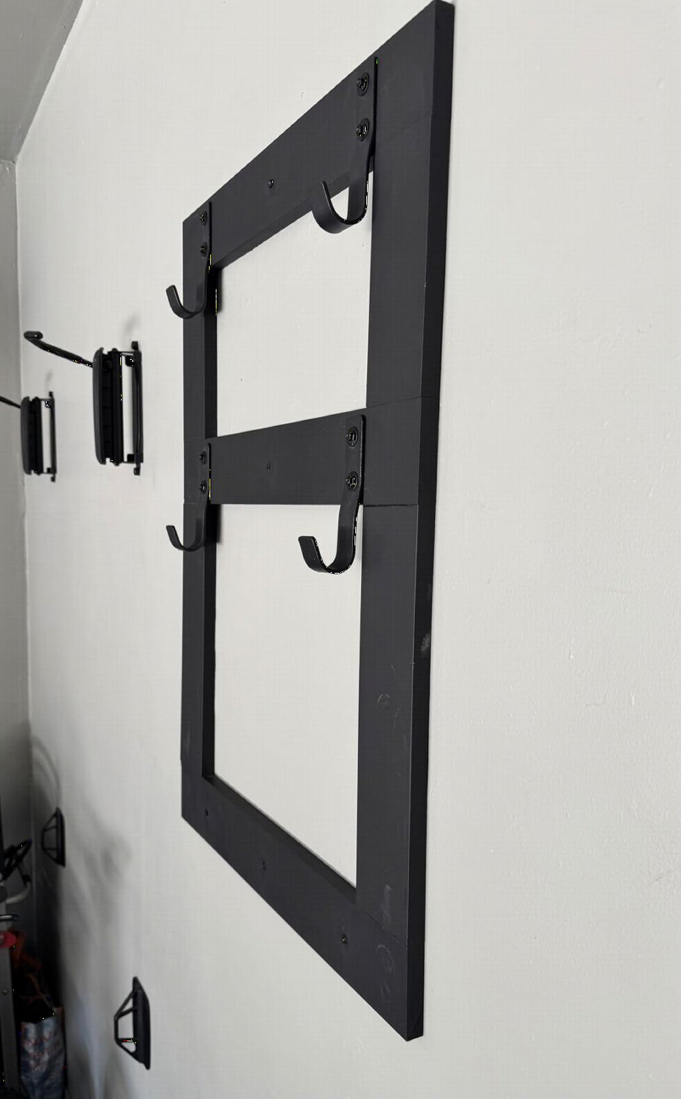 OneTwoFit Multifunctional Wall Mounted Pull Up Bar Chin Up bar Dip Station for Indoor Home Gym Workout, Power Tower Set Training Equipment Fitness Dip Stand Supports to 440 Lbs customer photo 1