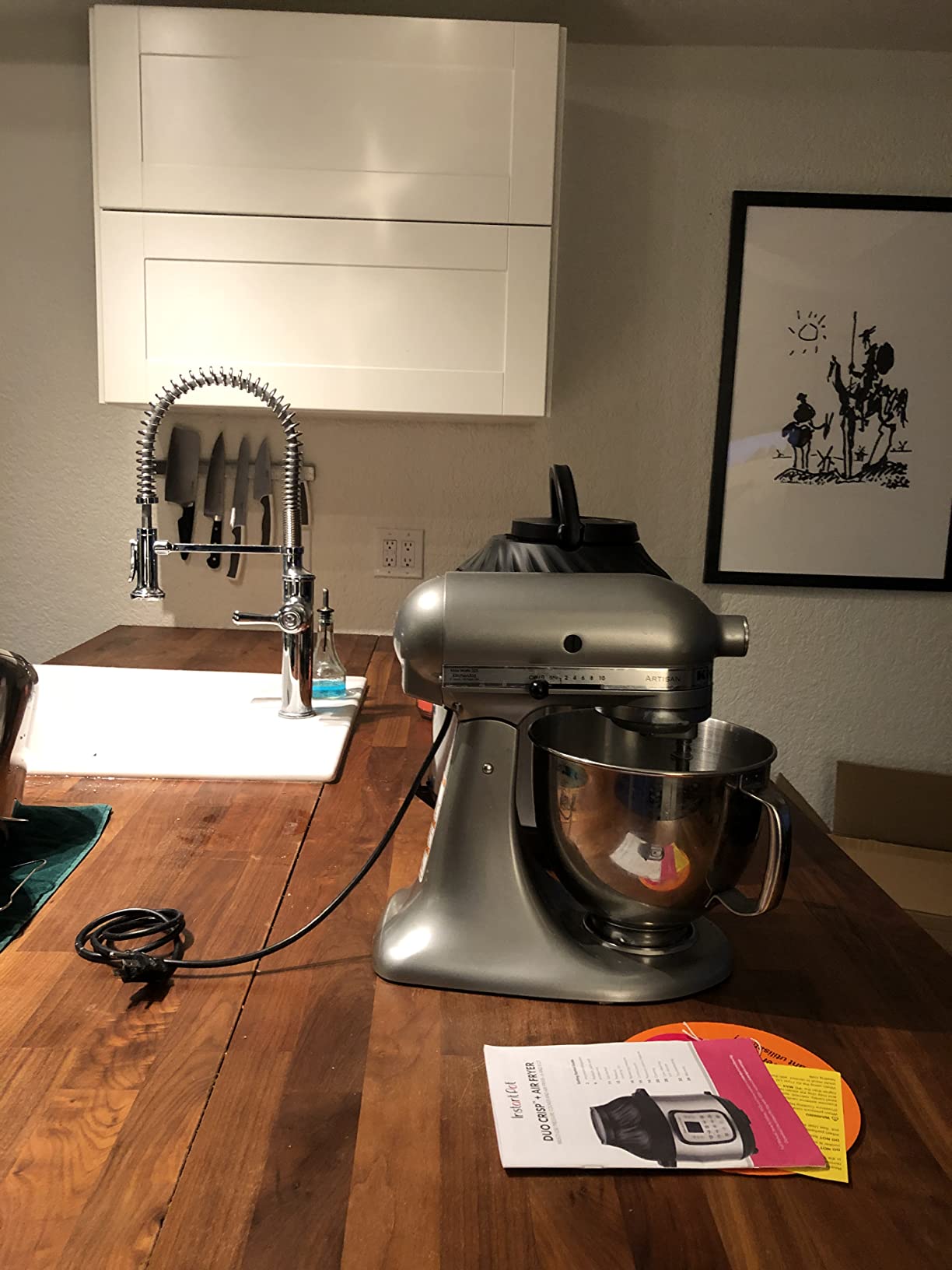 Instant Pot Duo Crisp 8 Qt 11-in-1 Air Fryer + Pressure Cooker, Steel customer photo 1