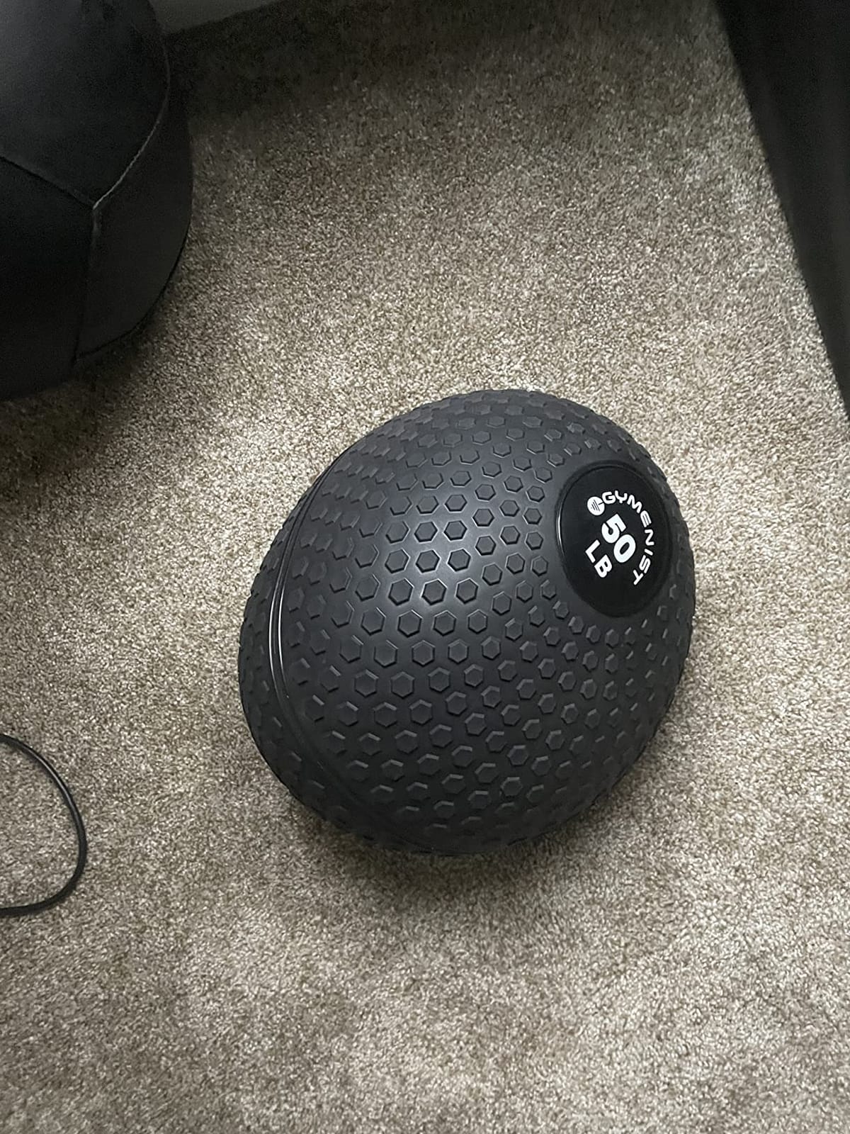 GYMENIST Weighted No Bounce Slam Ball Intensive Workout Training Gym Exercise Weight Balls Equipment customer photo 2
