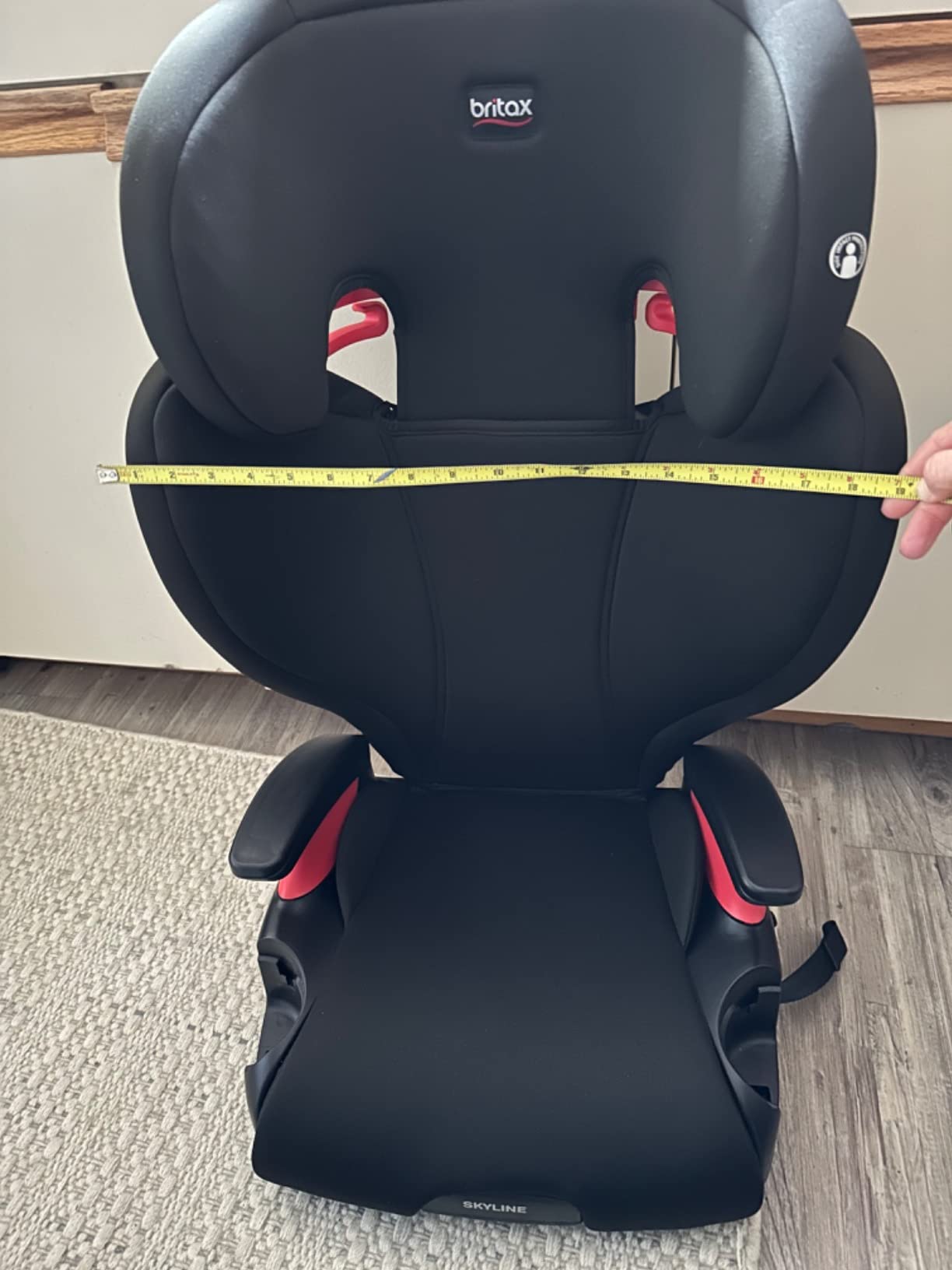 Britax Skyline 2-Stage Belt-Positioning Booster Car Seat, Dusk - Highback and Backless Seat, Fits up to 120 lbs customer photo 1