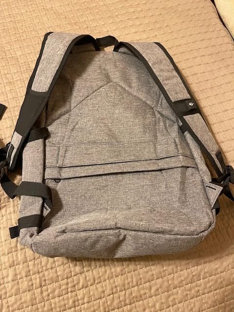 WENIG Anti-Theft Travel Laptop Backpack with USB Charging Port Lock, Water Resistant Slim Work Computer Bag for Men College Bookbags Fits 15.6 Inch Laptop customer photo 1