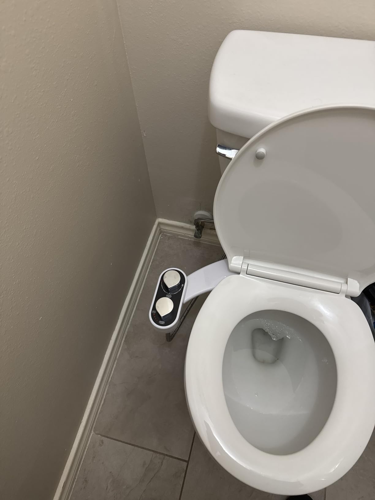 CLEAR REAR Bidet Attachment for Toilet Seat - Non-Electric with Self Cleaning Dual Nozzles, Leak Proof Connectors, Adjustable Water Spray, Rear & Feminine Wash - Hygienic Bathroom Upgrades customer photo 2