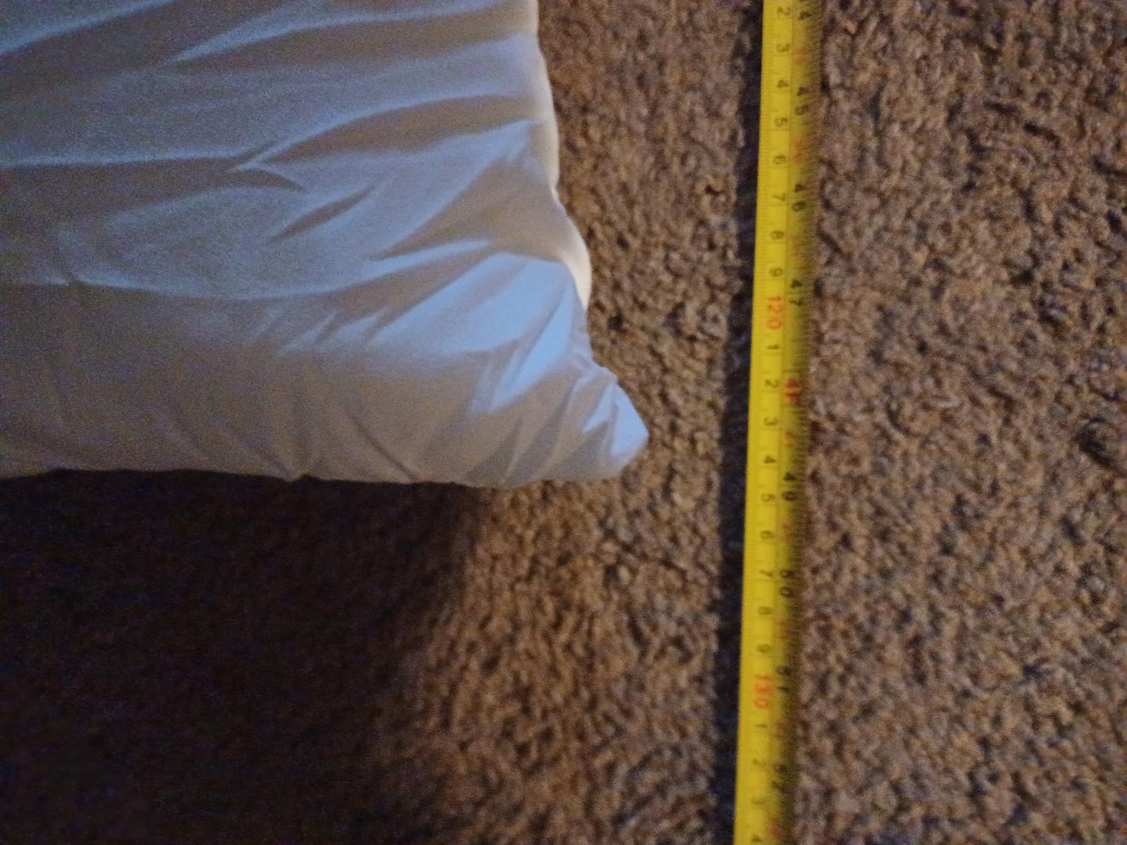 DOWNCOOL Large Body Pillow Insert- Breathable Full Body Pillow for Side Sleeper - Soft Long Bed Pillow for Adults - 20 x 54 inch (White) customer photo 2