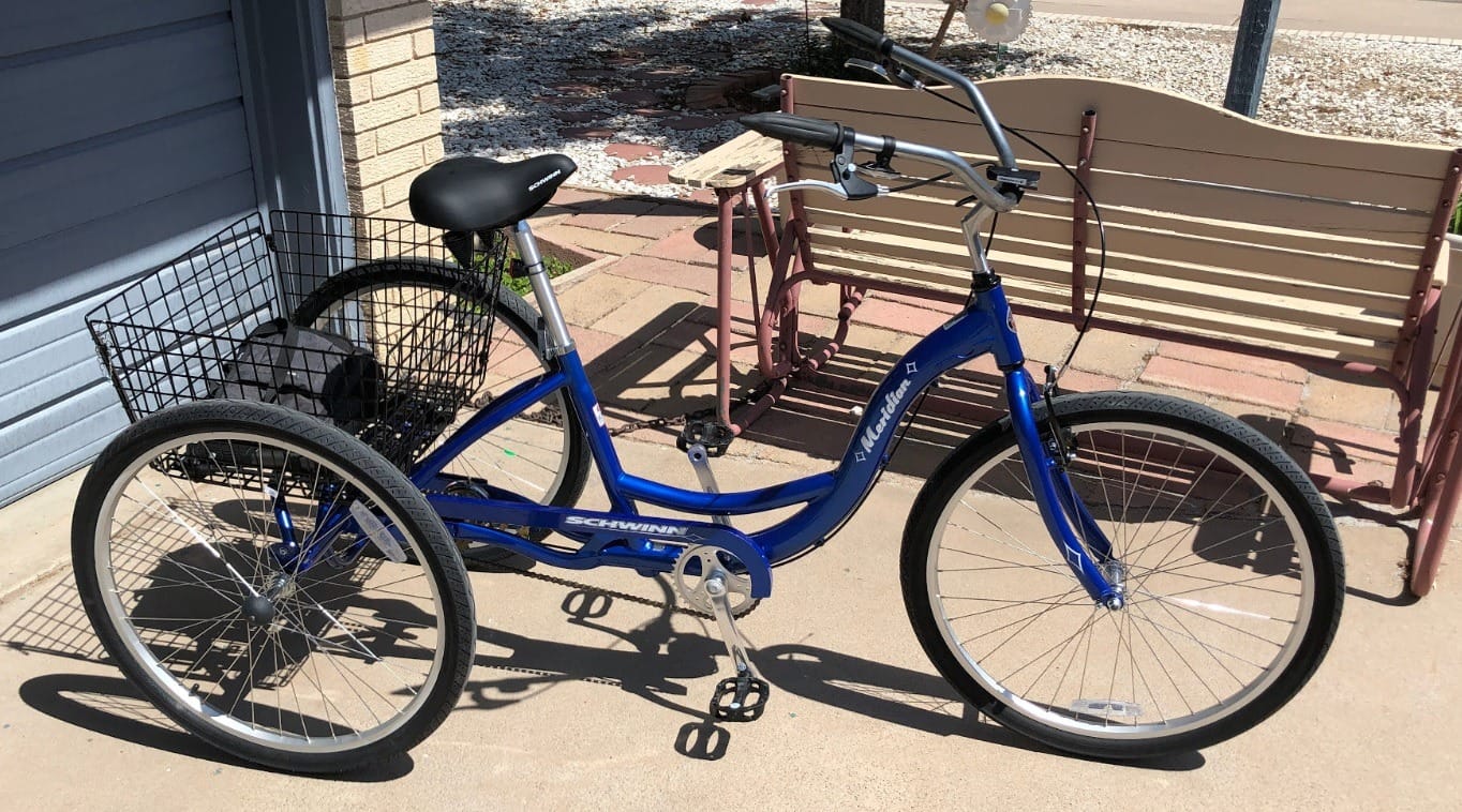 Schwinn Meridian Adult Tricycle Bike, Three Wheel Cruiser, 26-Inch Wheels, Single Speed, Step-Through Frame customer photo 1