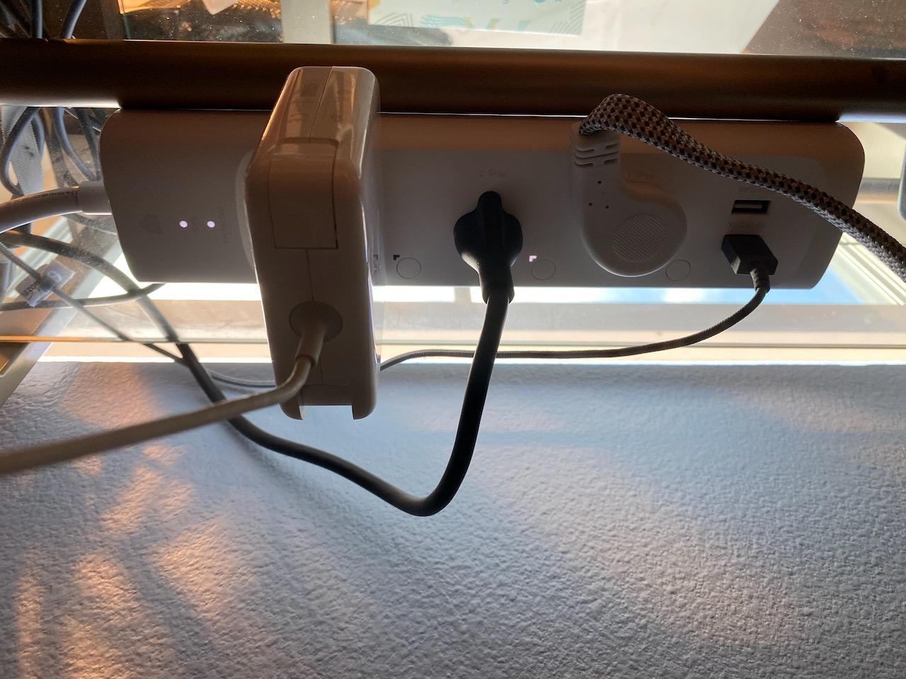 Kasa Smart Plug Power Strip KP303, Surge Protector with 3 Individually Controlled Smart Outlets and 2 USB Ports, Works with Alexa & Google Home, No Hub Required, White customer photo 2