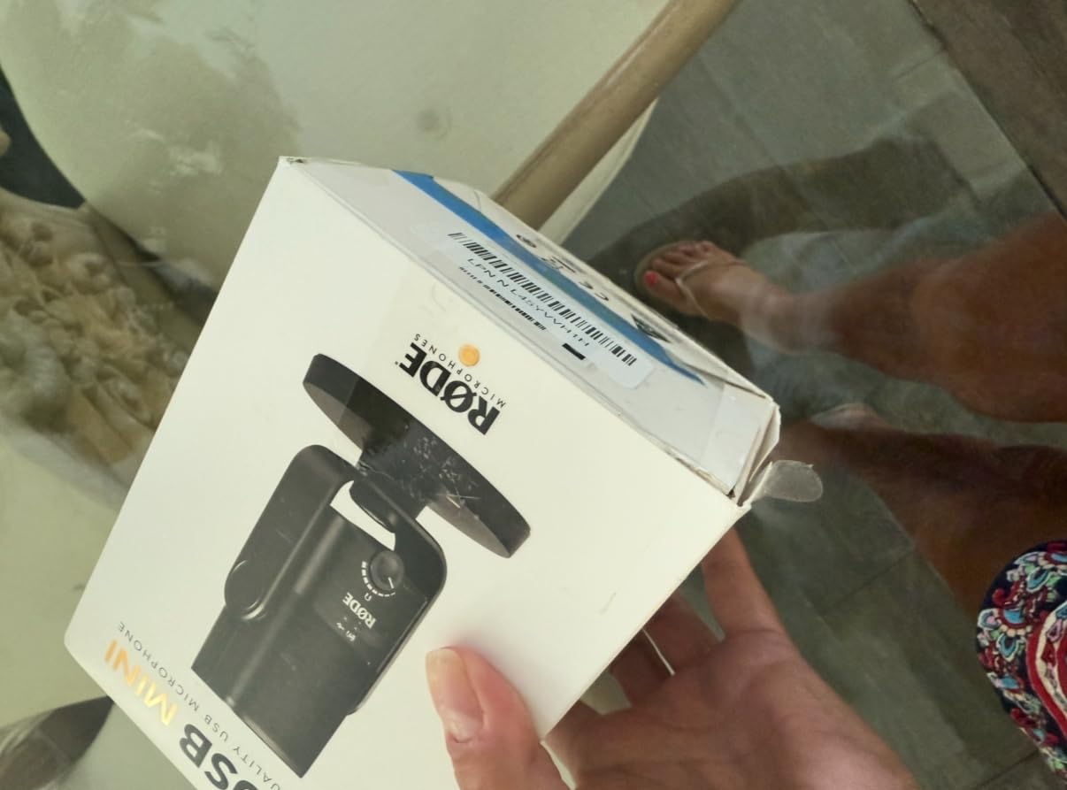 RØDE NT-USB Mini Versatile Studio-quality Condenser USB Microphone customer photo 2