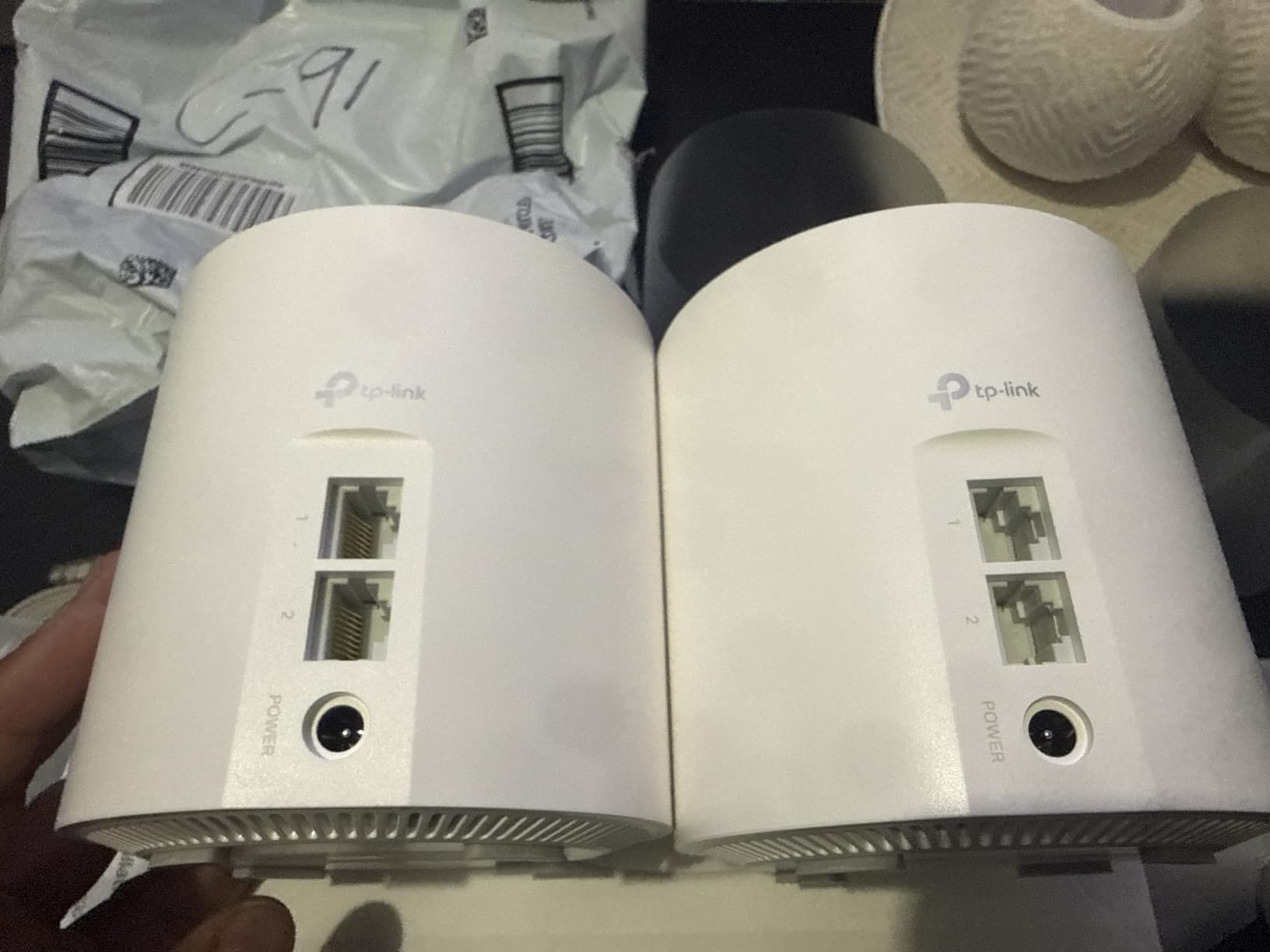TP-Link Deco WiFi 6 Mesh System (Deco X20) - Covers up to 5800 Sq.Ft, Replaces Wireless Routers and Extenders, 3-Pack, 6 Ethernet Ports in Total, Supports Wired Backhaul, Dual-Band WiFi customer photo 1