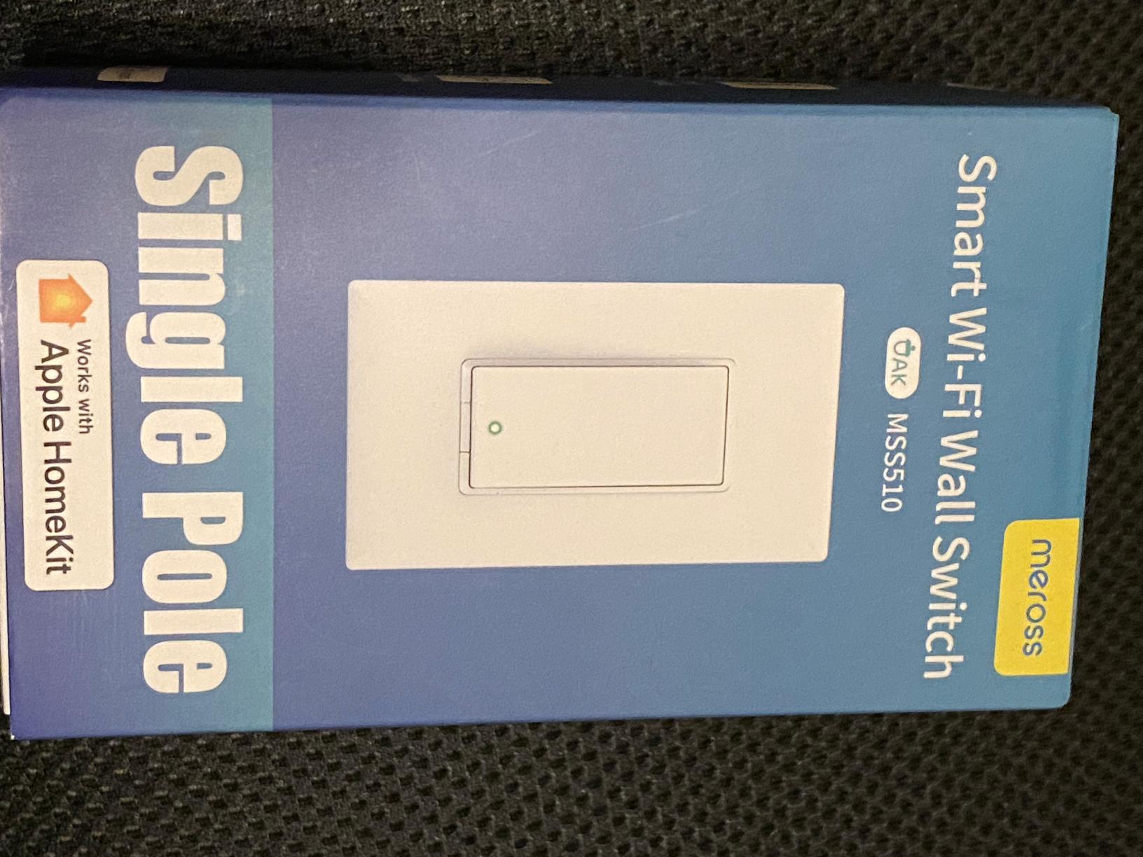 meross Smart Light Switch Single Pole, Supports HomeKit, Wi-Fi Light Switch customer photo 2