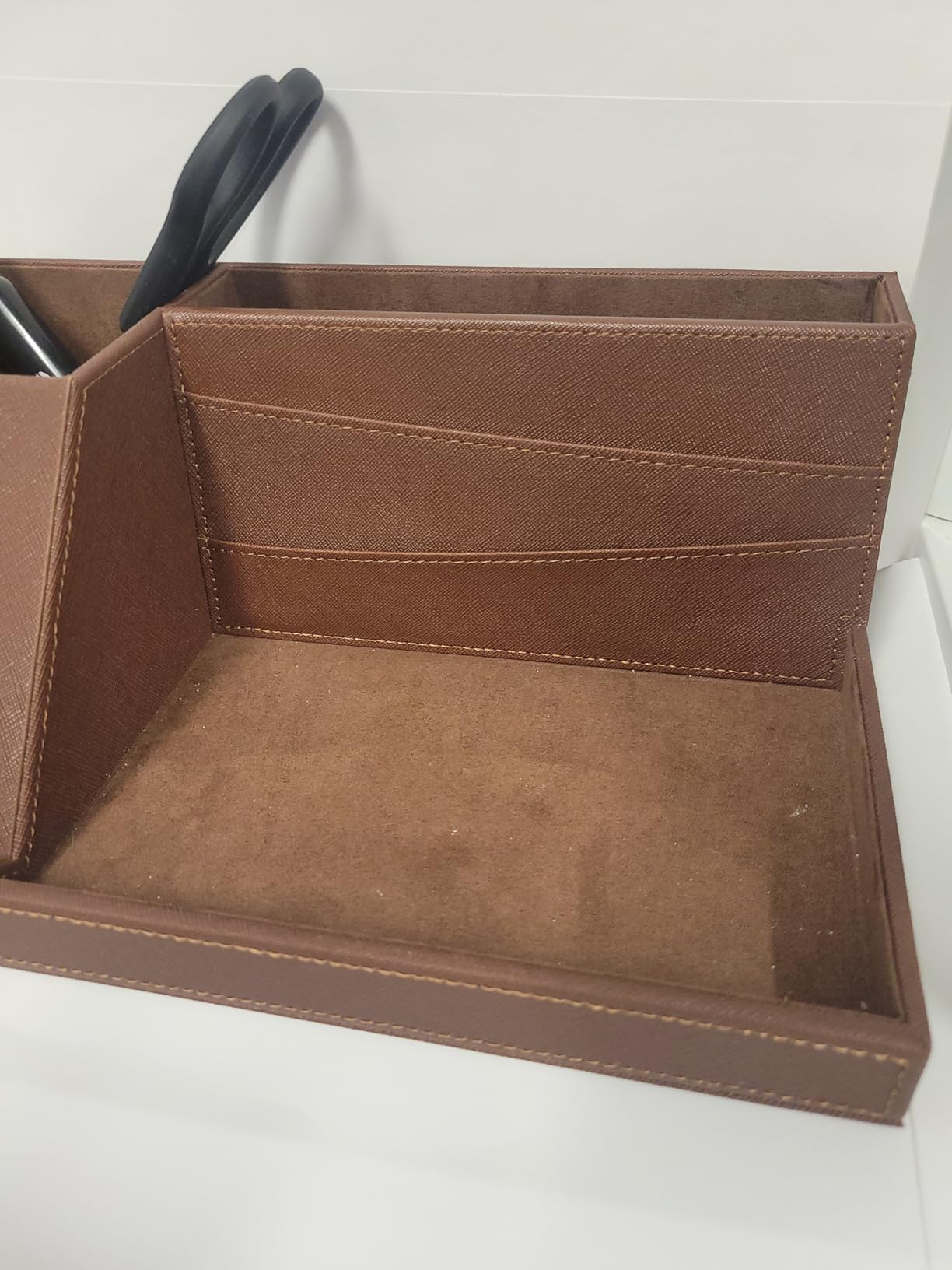 Fast Wireless Charging Station with Desk Organizer (Black) customer photo 2