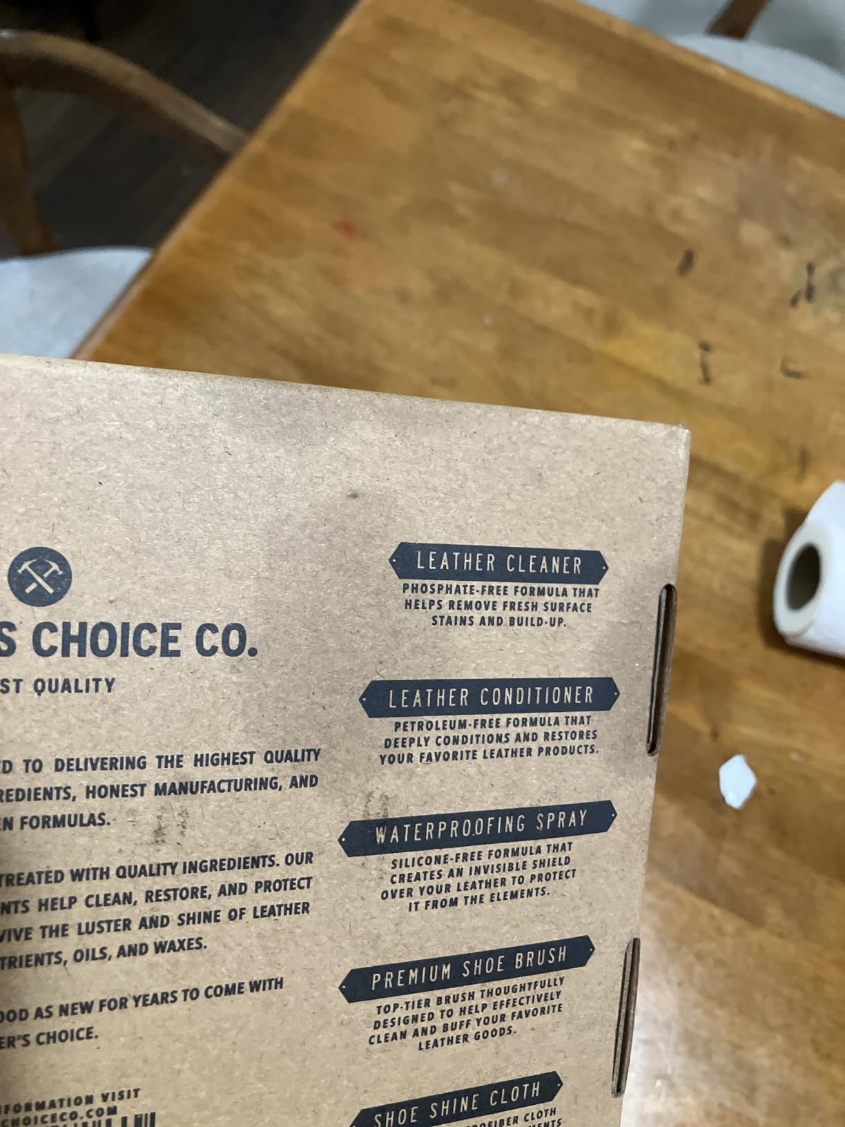 Cobbler's Choice Essential Leather Kit - Premium Shoe Care - All Natural Ingredients - Unbeatable Quality! customer photo 2