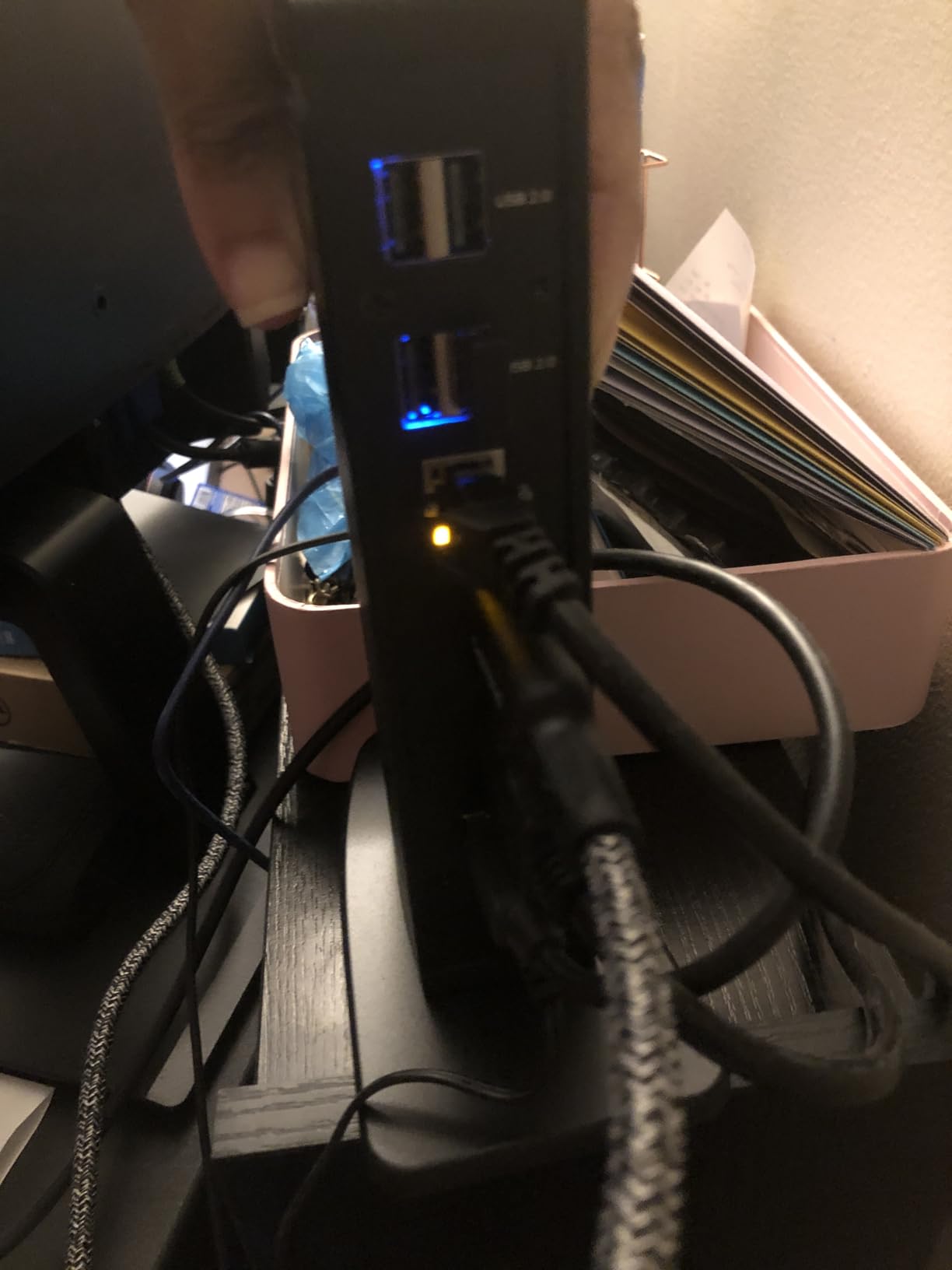 Plugable Dual 1080p HDMI Universal Docking Station for USB-C & USB 3.0 Laptop, 10 Ports, Windows/ChromeOS Plug & Play, macOS Driver Required (UD-3900Z) customer photo 1