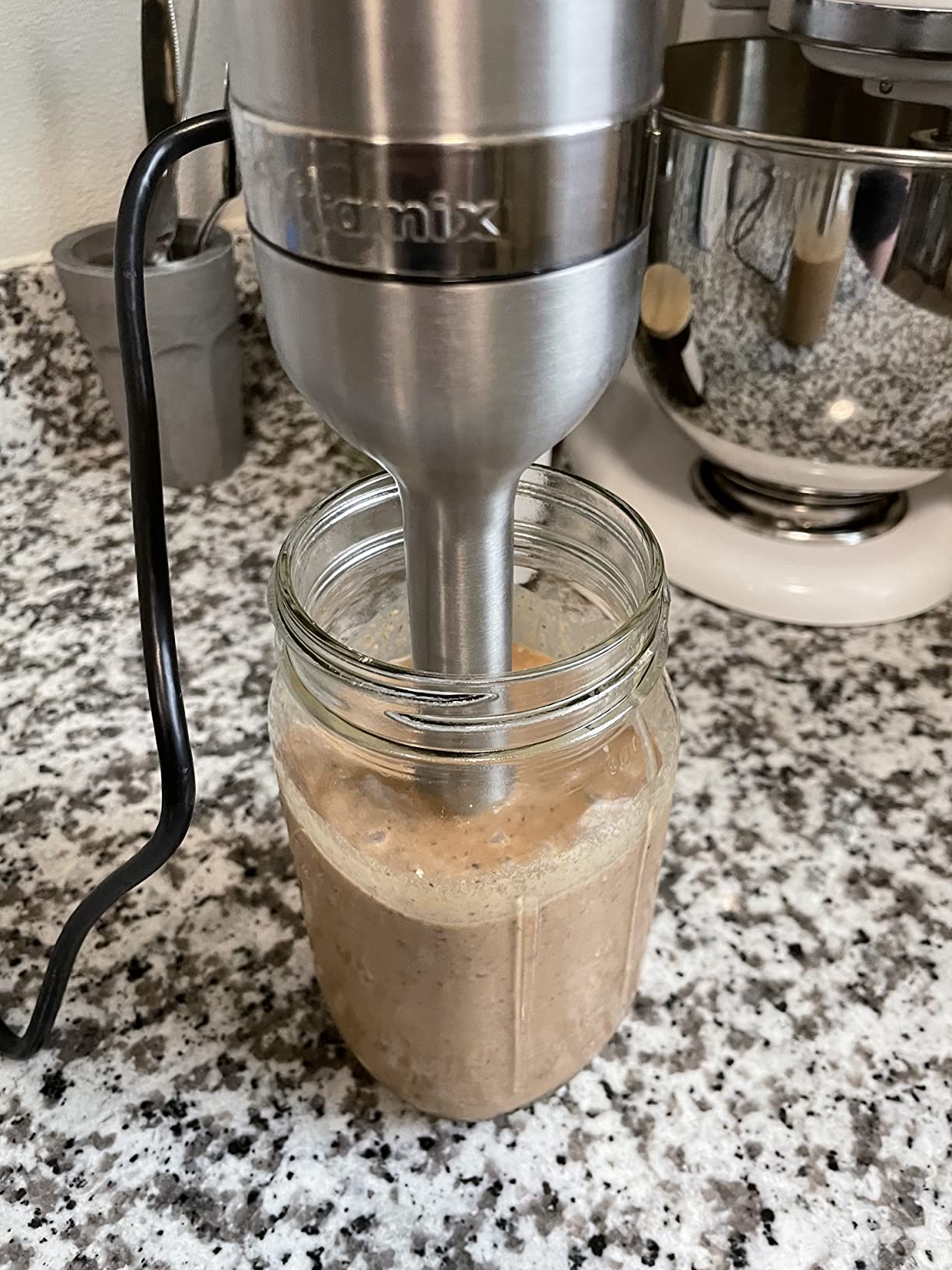 Vitamix 5-Speed Immersion Blender, 625-Watt Motor, Stainless Steel/Black | Professional-Grade Hand Blender, 5-Speed Control, One-handed Operation, Stainless Blades, 5-Foot Cord, Blend in Any Container customer photo 1