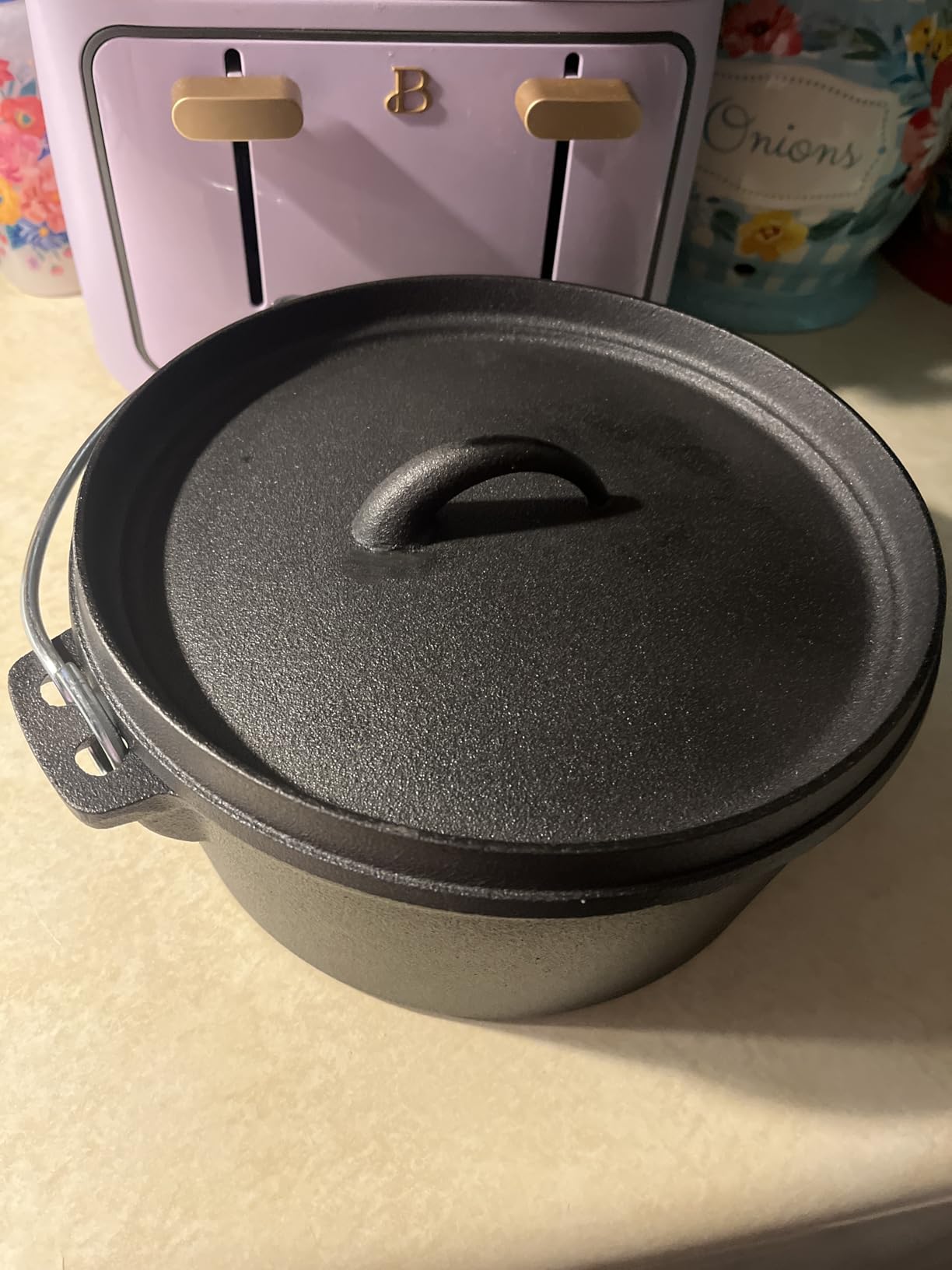 MegaChef Assorted Pre-Seasoned OVEN SAFE, Cast Iron Cookware Set, 5 Piece, Black customer photo 1