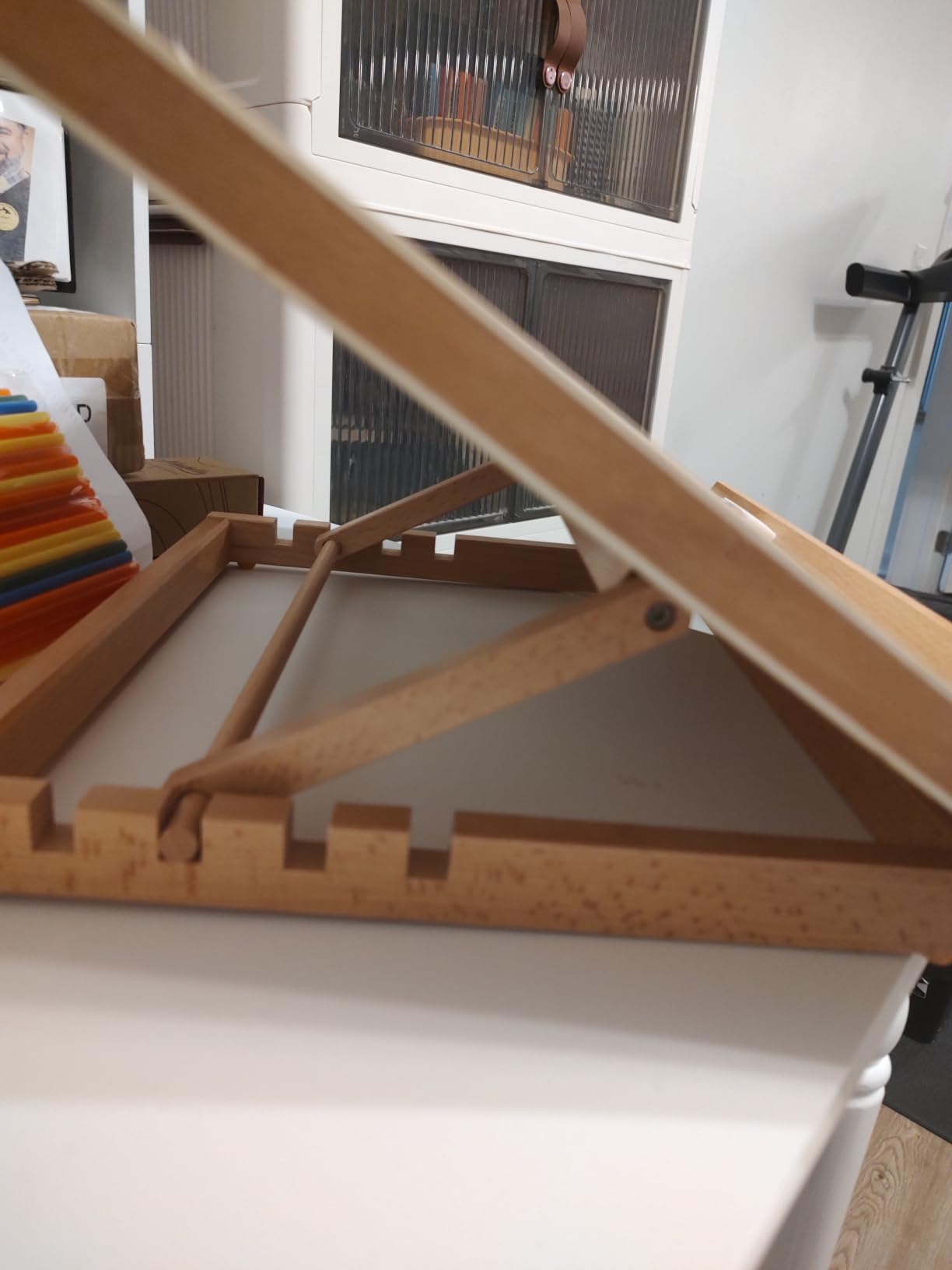 Miratuso Tabletop Easel Painting Easel, Art Drawing & Sketching Board | 12.5 inch L x 17.5 inch W (A3), Adjustable Angles & Foldable, Portable Multiple Use, Gift for Artists, Children, Beginners & Student customer photo 1