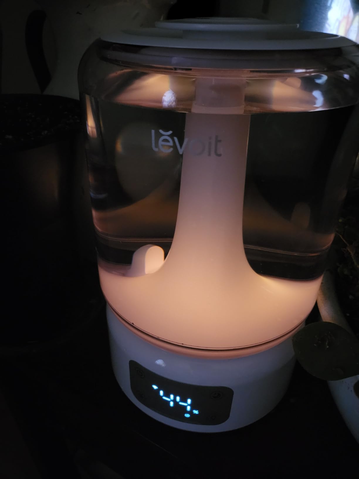 Levoit LV600HH 6L Warm&Cool Mist Humidifier for Bedroom Large Room Home | Rapid Humidification, Essential Oil Diffuser, Humidity Setting with Built-in Sensor, Auto Mode, Timer, Remote Control, Black customer photo 2