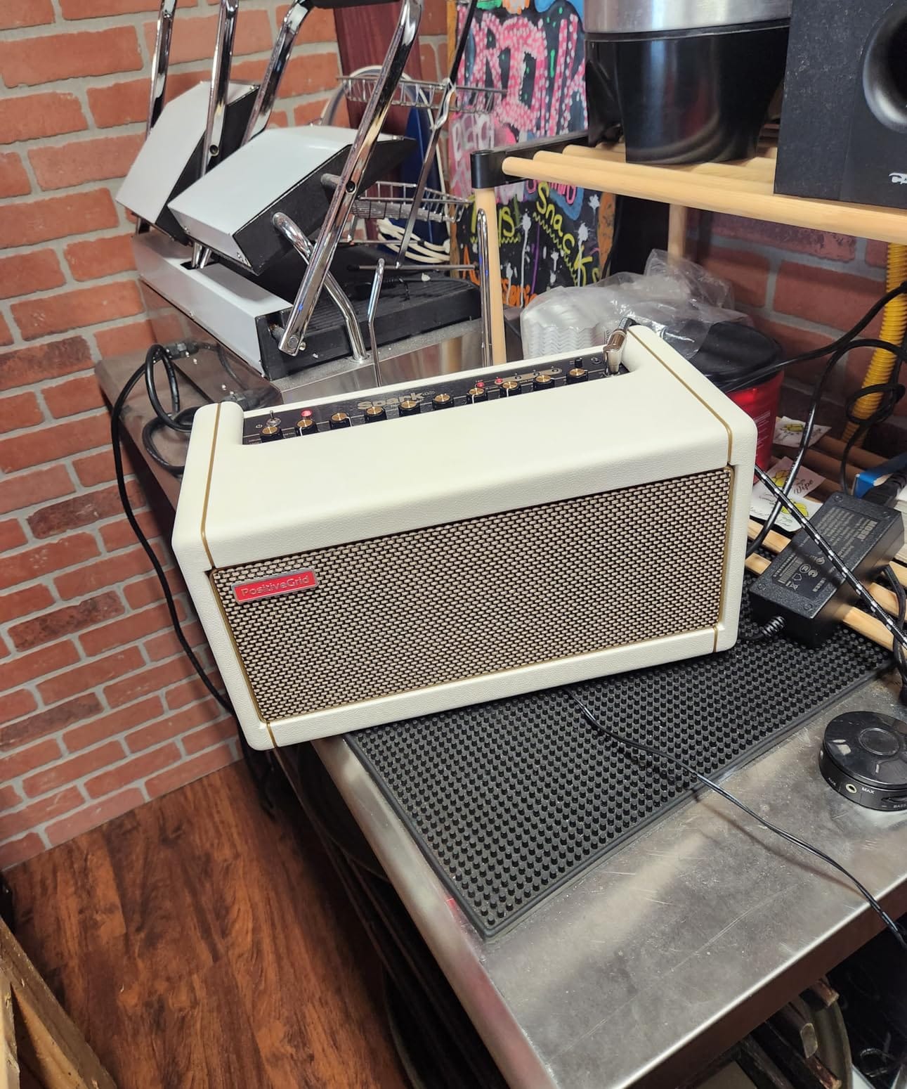 Positive Grid Spark 40-Watt Combo Practice Guitar Amplifier Electric Bass and Acoustic Guitar Amp customer photo 1