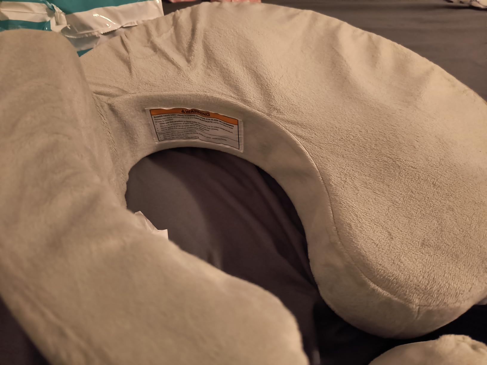 My Brest Friend Super Deluxe Nursing Pillow - Platinum customer photo 1