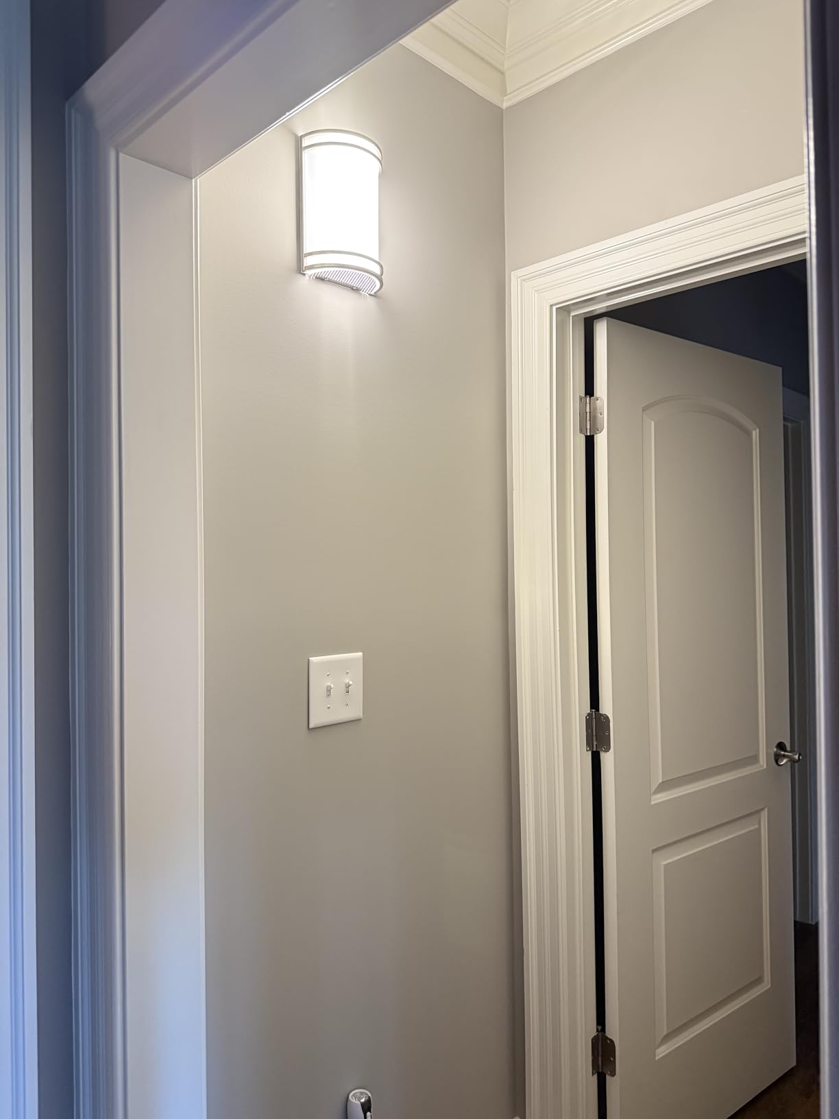 ASD Indoor LED Wall Sconce Lights - 10 Inch 15W Bronze Modern LED Wall Sconces Hardwired - ETL Dimmable 3000K 4000K 5000K Adjustable Sconce Light Fixture for Bedroom, Hallway customer photo 1