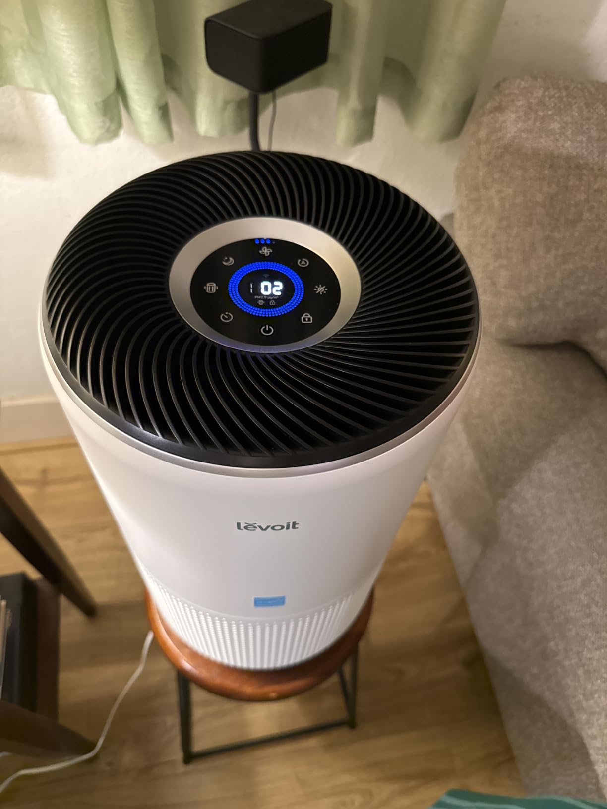 LEVOIT Core 400S-P Smart Air Purifier for Home Large Room Up to 1733 Ft², HEPA Sleep Mode, AHAM VERIFIDE, Auto Mode, Air Quality Monitor, 3-in-1 Filter for Pet Allergy Smoke Dust, ChildLock customer photo 2