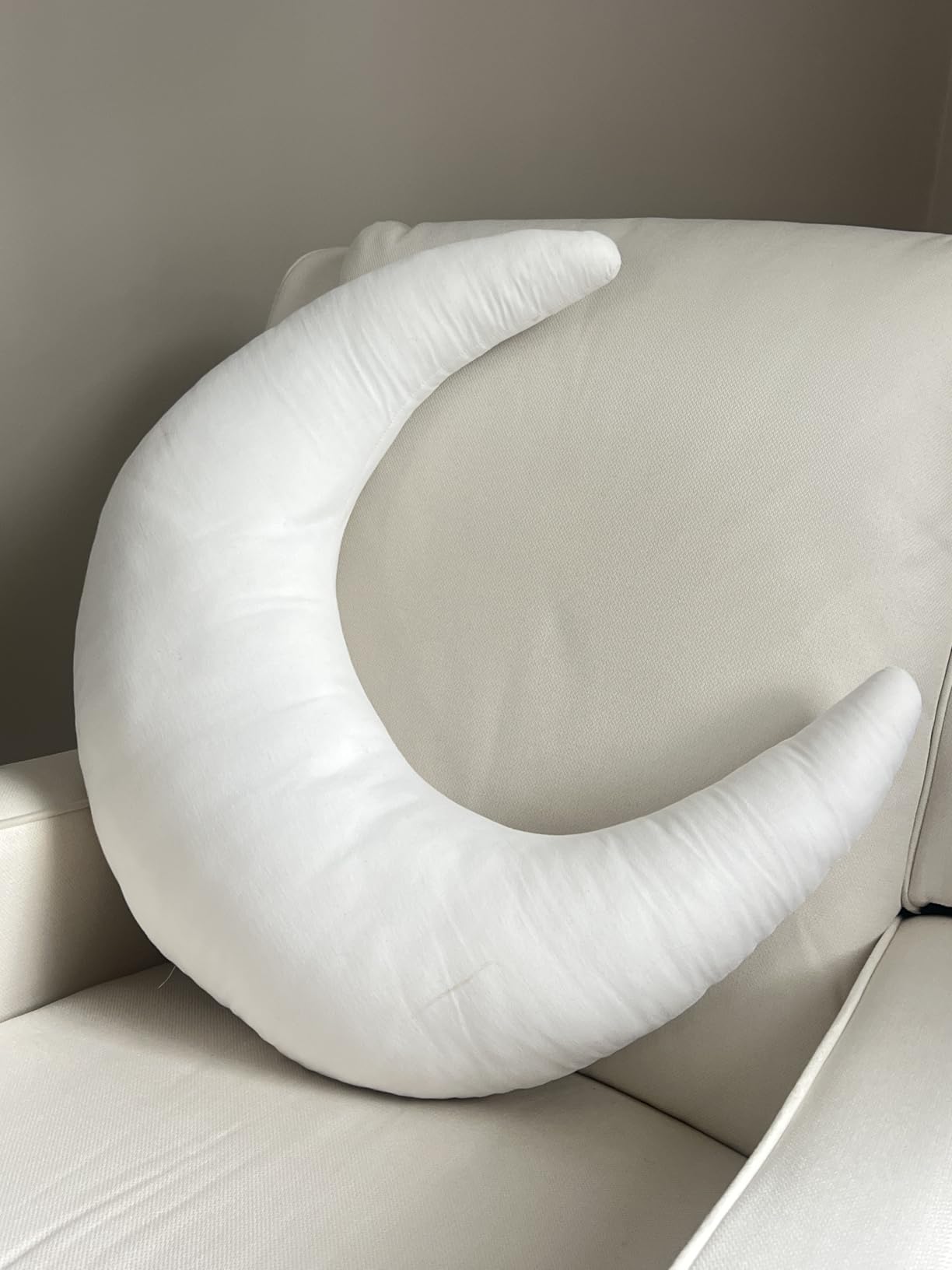 snuggle me Organic Baby Nursing Pillow for Breastfeeding - Birch | Bottle & Breastfeeding Pillow with Organic Cotton Cover & Fiberfill, Newborn Essentials Must Haves For Travel customer photo 1