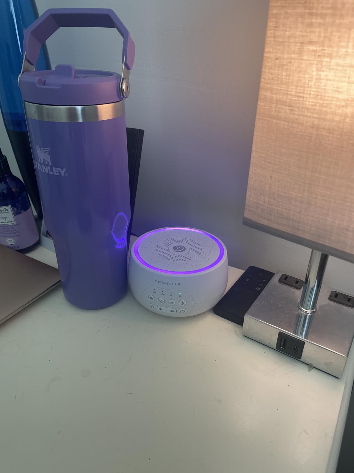 Dreamcenter Multi Sound White Noise Machine with Night Light, Sleep Timer, 26 Soothing Sounds for Travel, Noise Canceling for Office Privacy, Sleep Aid for Adults & Baby, Registry Gift customer photo 2