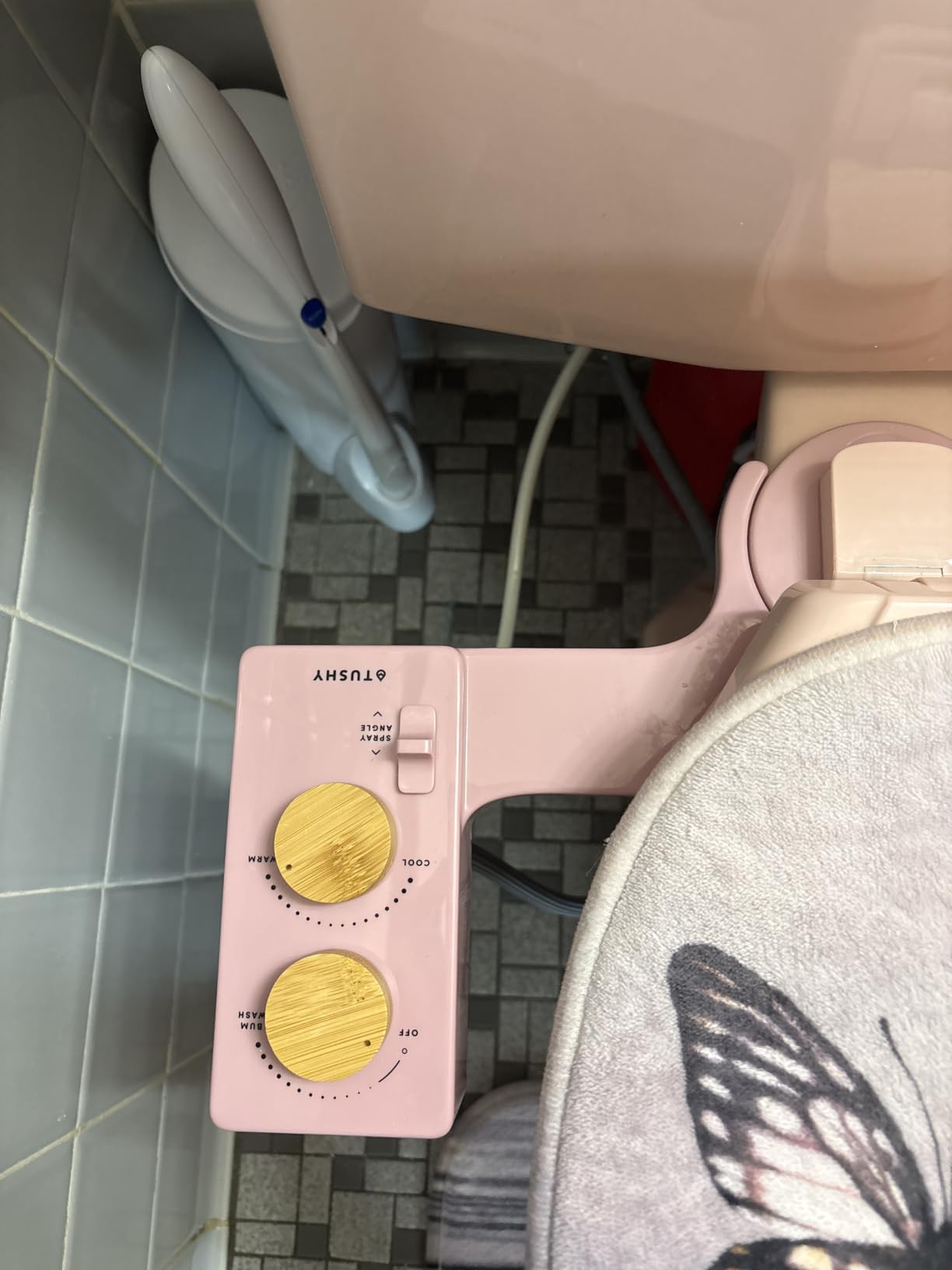TUSHY Classic 3.0 Bidet Toilet Seat Attachment - a Non-Electric Self Cleaning Water Sprayer with Adjustable Water Pressure Nozzle, Angle Control & Easy Home Installation (Brushed Nickel) customer photo 2