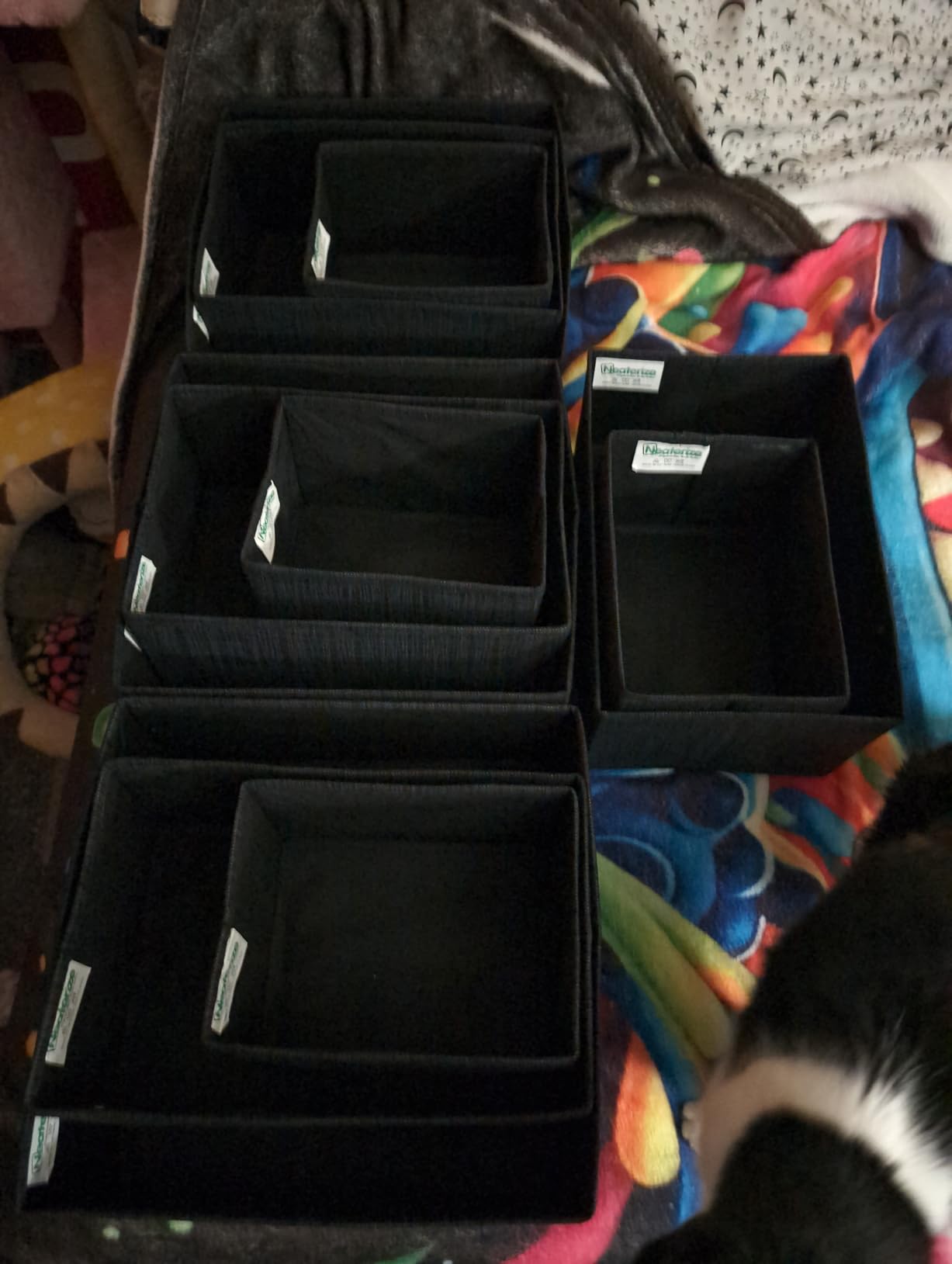 Drawer Organizer Clothes Set of 12 White-Grey - Dresser Organizer For Nursery, Bedroom, Closet - Perfect Baby Clothes Organizer and Storage & General Nursery Organization or Dresser Drawer Organizers customer photo 2