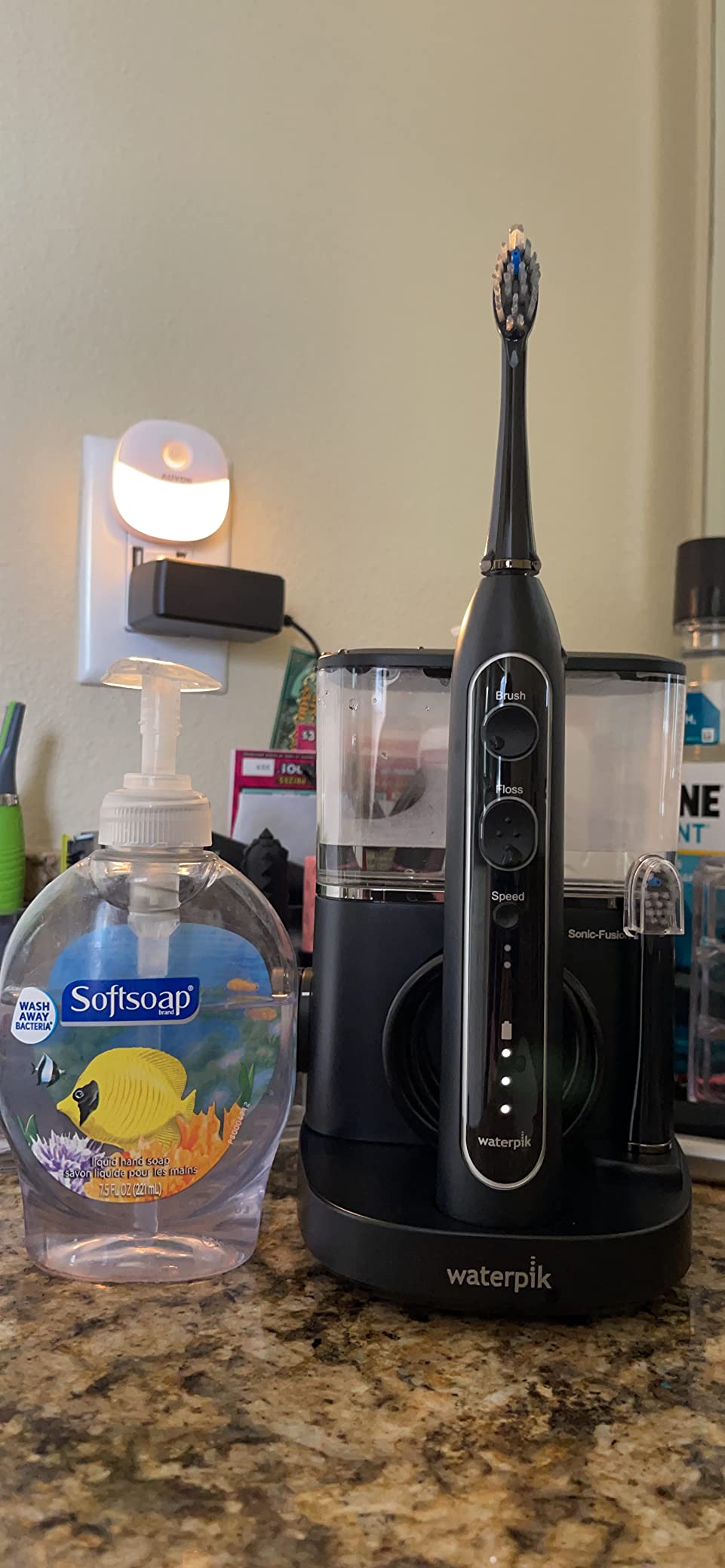 Waterpik Sonic-Fusion 2.0 Professional Flossing Electric Toothbrush with Water Flosser Combo Two In One, For Daily Gum Care and Cleaning Teeth, Braces, Implants, White SF-04CD010-1, Packaging May Vary customer photo 2