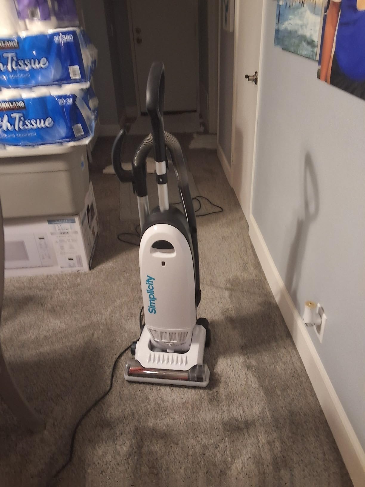 Simplicity Vacuums Allergy Bagged Vacuum Cleaners for Home, Carpet, Rugs, and Hardwood, Multi Surface Upright Vacuum Cleaner with Certified HEPA Vacuum, Pet Vacuum, S20EZM customer photo 1