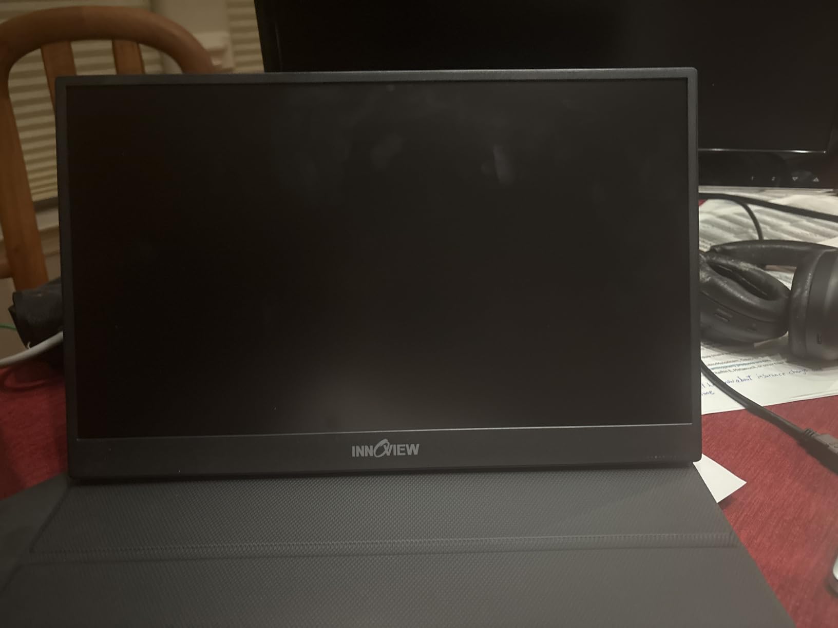 InnoView Portable Monitor, 15.6 Inch FHD 1080P HDMI USB C Second External Monitor customer photo 2