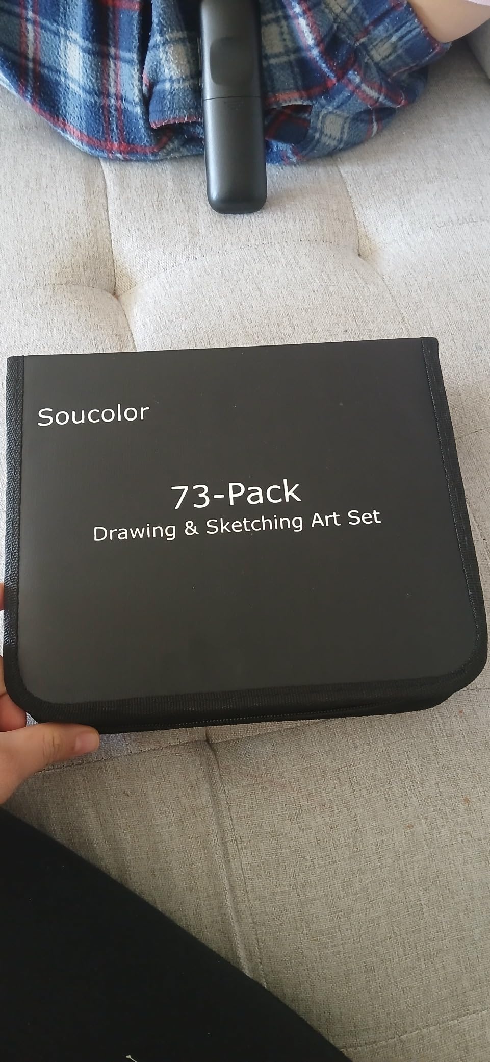 Soucolor 73Pcs Art Supplies Drawing Kit Sketch Pencils Set Adults Gift | 73-Piece Art Set Includes Sketch Book, Coloring Book, Graphite Pencils, Watercolor Pencils & Portable Case for Artists customer photo 2
