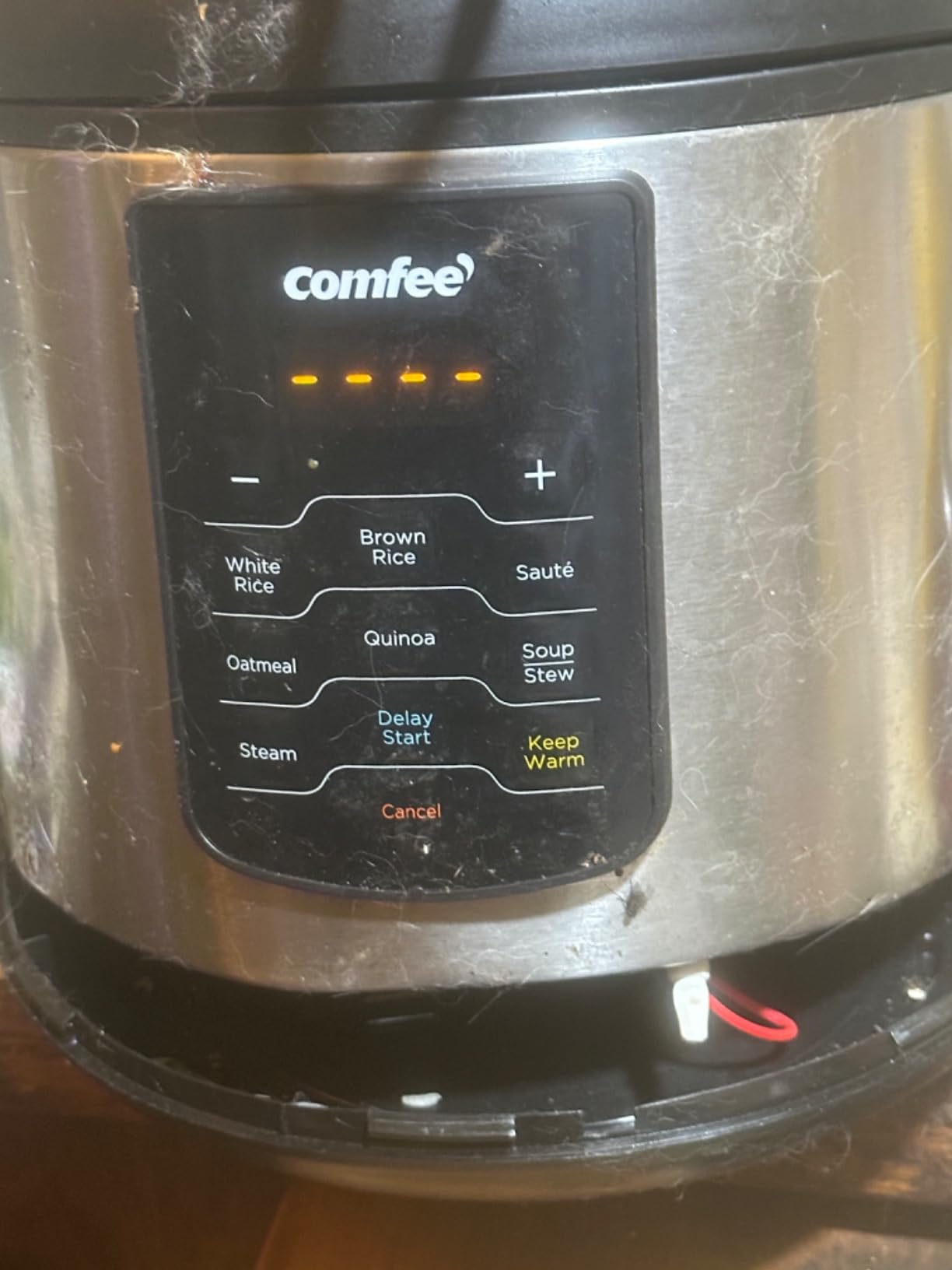 COMFEE' Rice Cooker 10 cup Uncooked/20 cup Cooked, Rice Maker, Steamer, Saute, 5.2 QT Large Capacity, Brown Rice, Quinoa and Oatmeal, 8 One-Touch Programs customer photo 2
