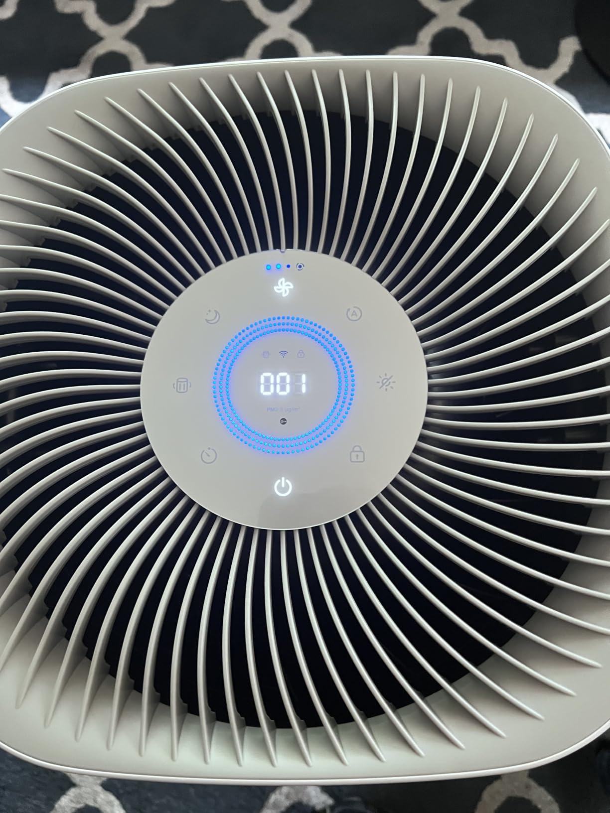 Levoit Smart Air Purifiers for Home Large Room up to 2933 Ft², Core 600S-P | HEPA Sleep Mode, Remote Control, by Alexa&APP, AHAM VERIFIDE, Energy efficient 3-in-1 Filter For Smoke, Pet Odor,Dust, White customer photo 1